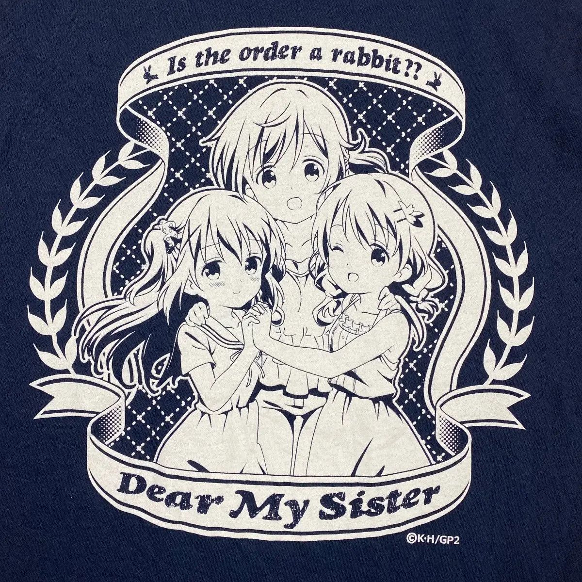 Anime IS THE ORDER A RABBIT DEAR MY SISTER ANIME MANGA TEE Size US L / EU 52-54 / 3 - 3 Thumbnail