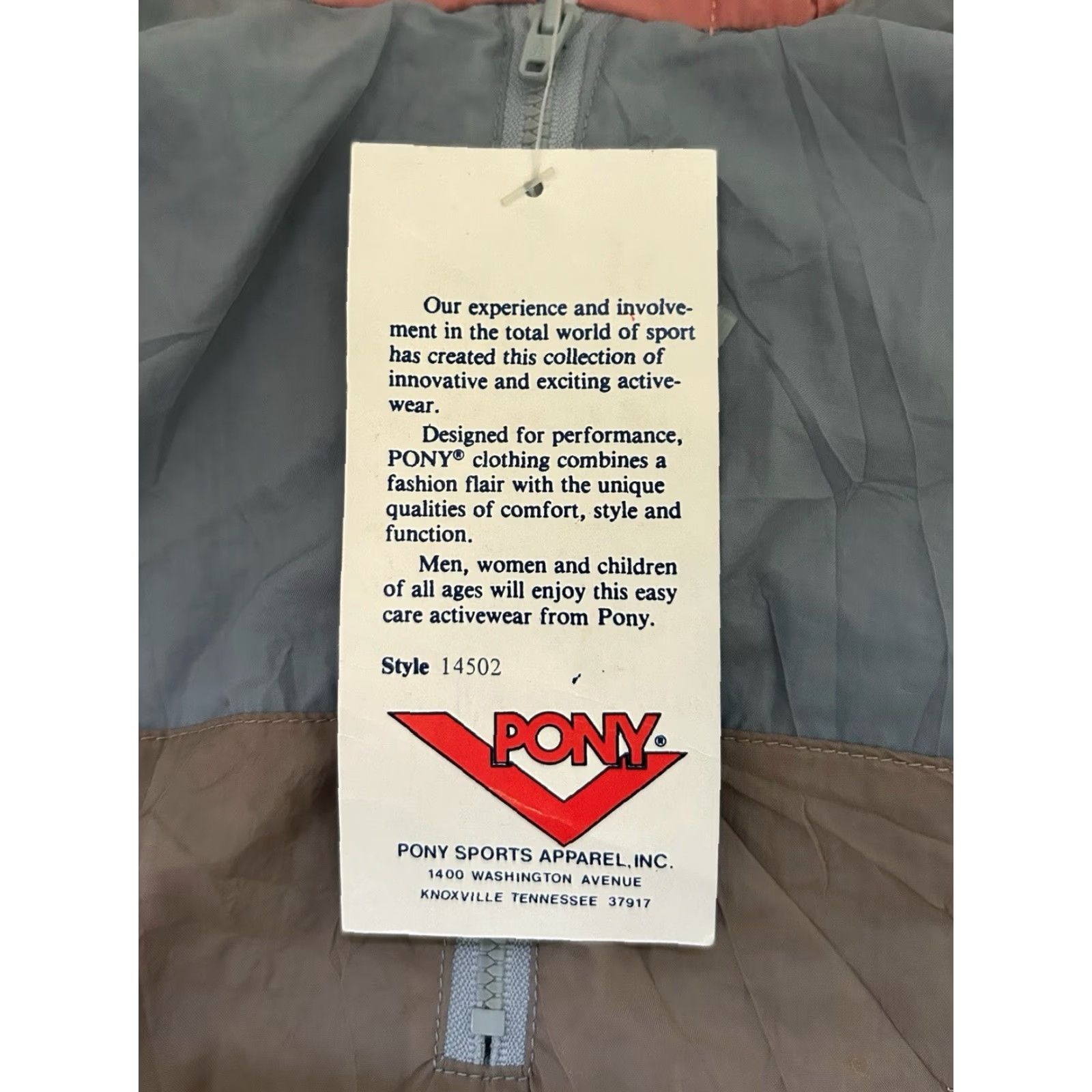 PONY VINTAGE PONY Windbreaker Jacket Womens S Pink 80s NWT Deadstock Windbreaker 80s Womens Size S / US 4 / IT 40 - 3 Thumbnail