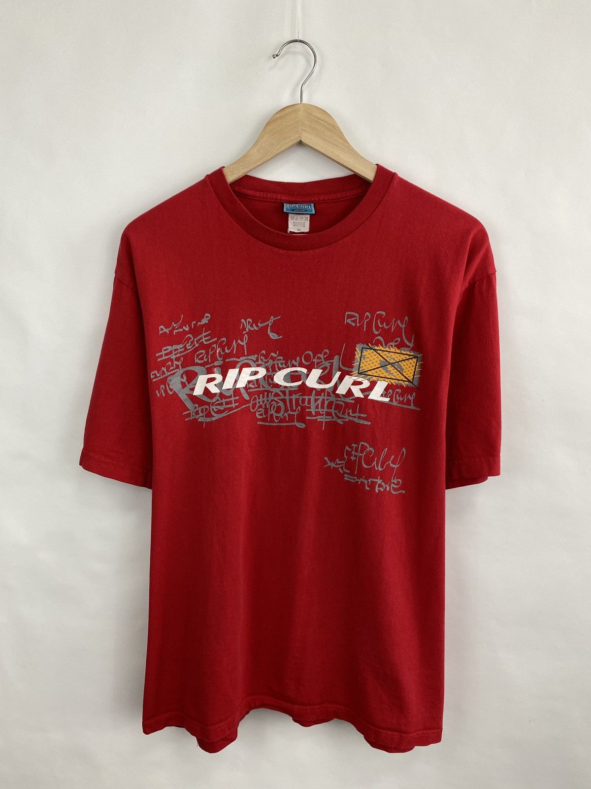 Rip Curl × Vintage Vintage 90s Rip Curl Australia surf style t-shirt Rare Retro Size US XL / EU 56 / 4 - 3 Thumbnail