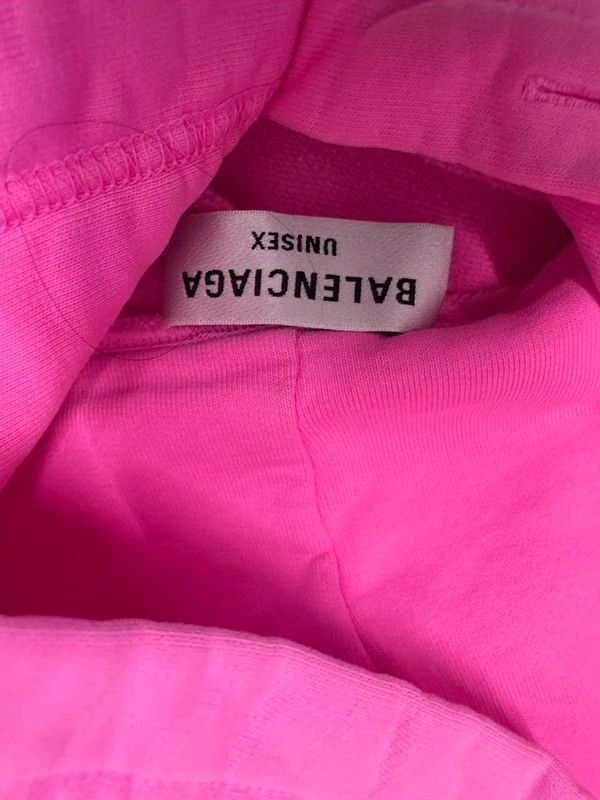 Balenciaga Pink Balenciaga 5:20 clock Hoodie Size US L / EU 52-54 / 3 - 9 Thumbnail