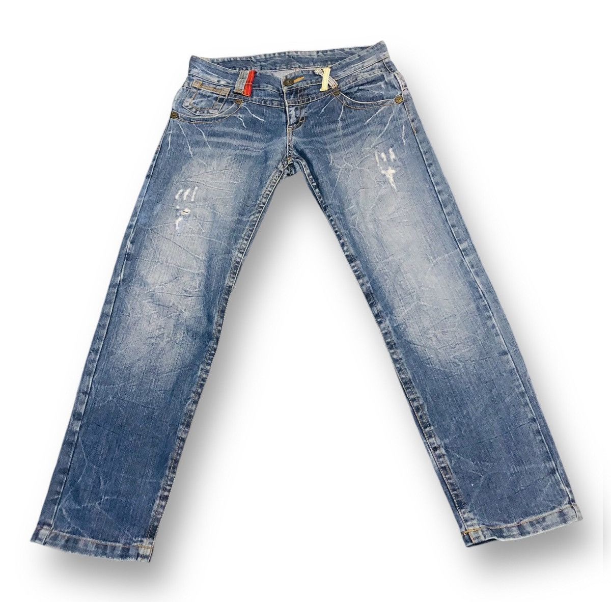 Japanese Brand × Jean Authentic Style Double Waist (1) Size US 34 / EU 50 - 1 Thumbnail