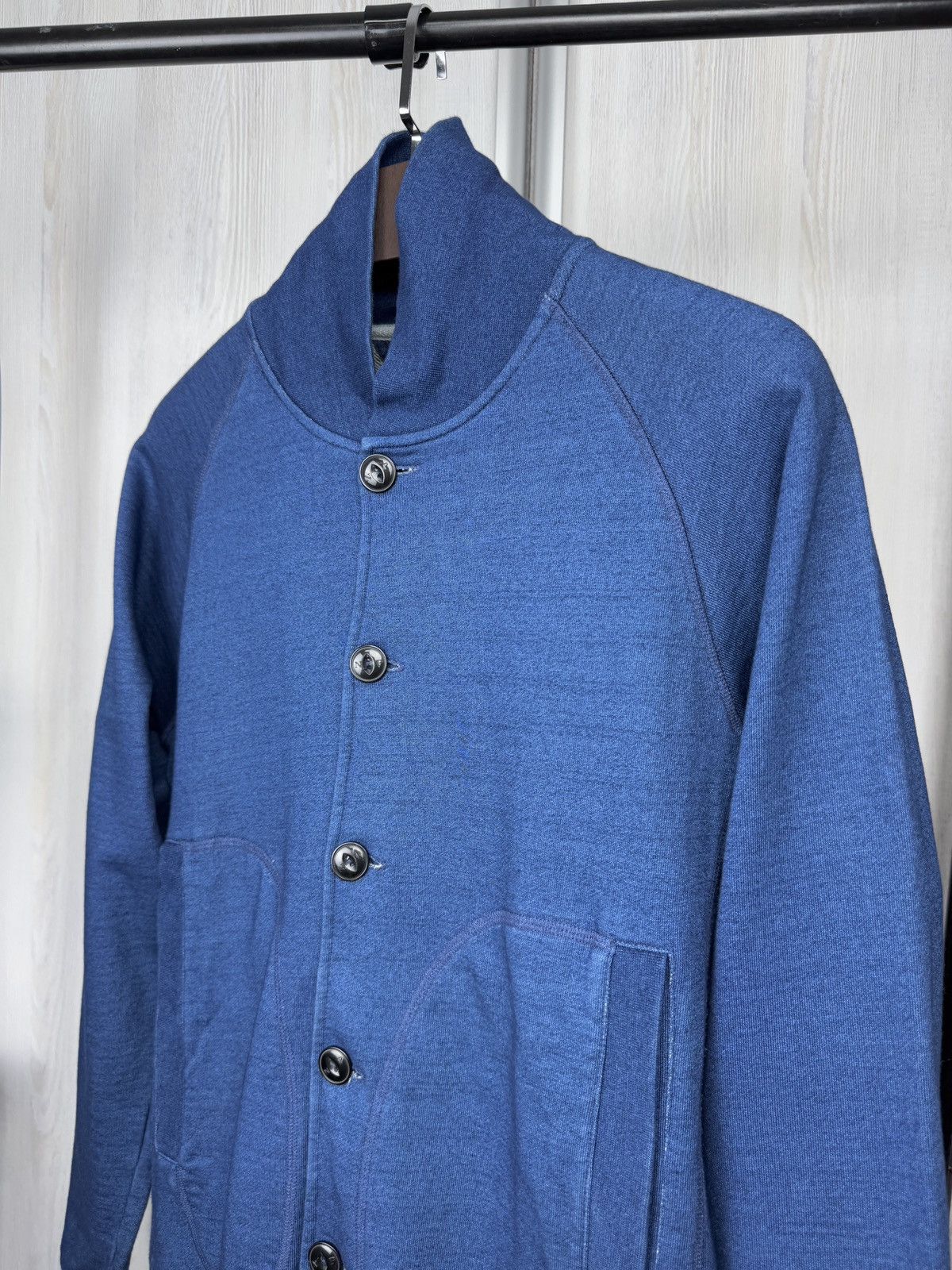 Norse Projects Norse Projects vintage blue cotton cardigan bomber jacket Size US S / EU 44-46 / 1 - 5 Thumbnail