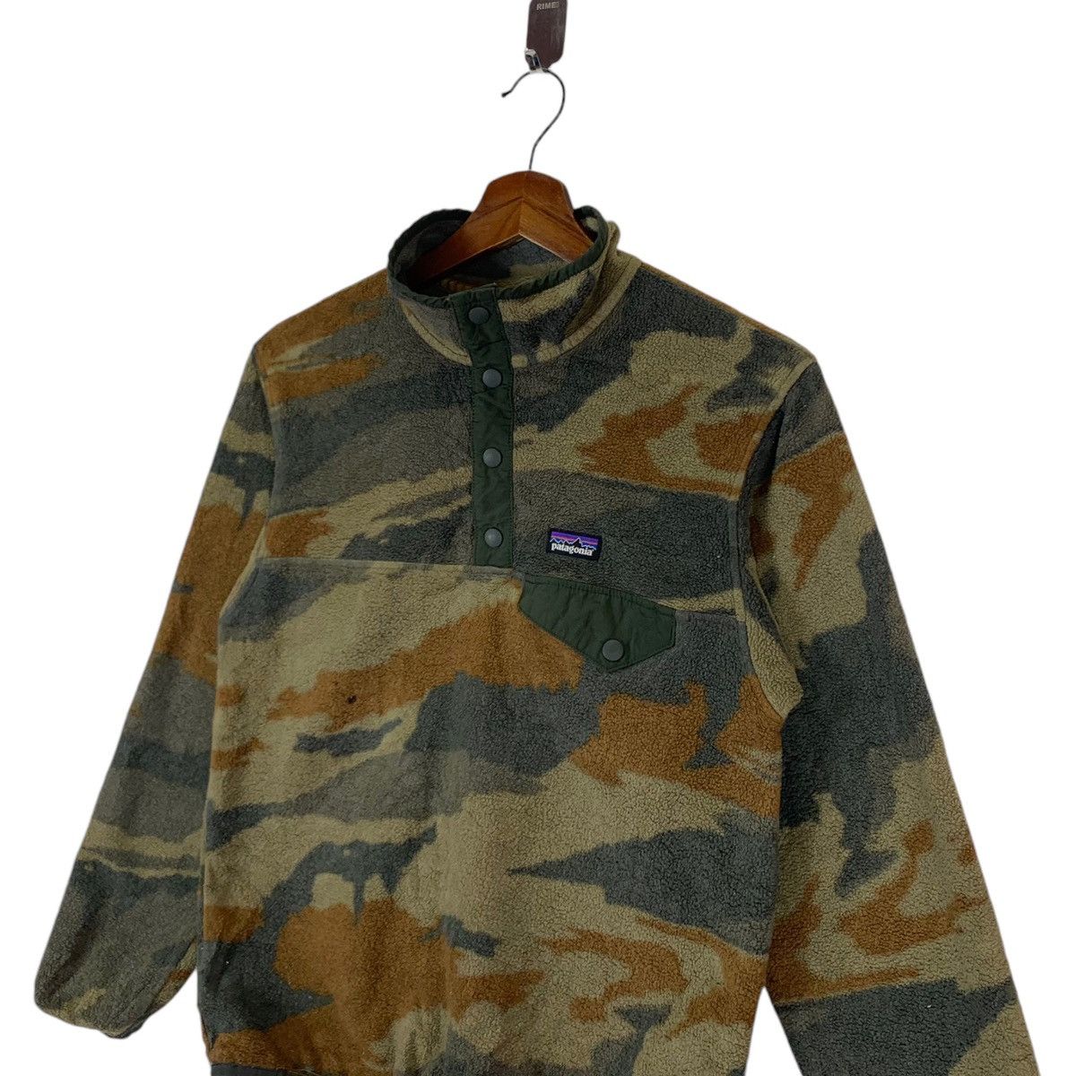 Patagonia Vintage Patagonia Fleece Camouflage Kids Size 12 Years Size US XXS / EU 40 - 3 Thumbnail