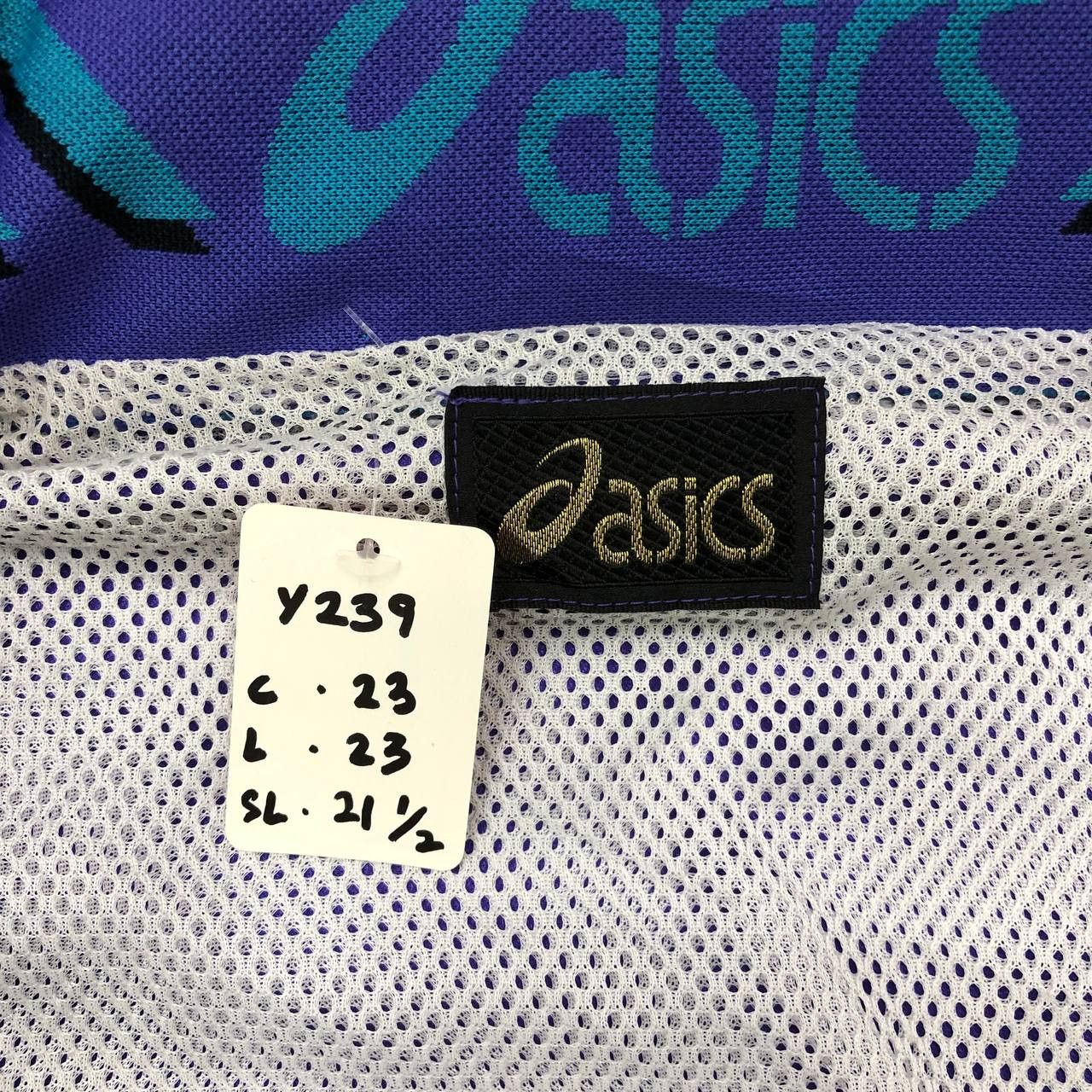 Asics Y239 VTG ASICS WINDBREAKER JACKET Size US M / EU 48-50 / 2 - 12 Thumbnail