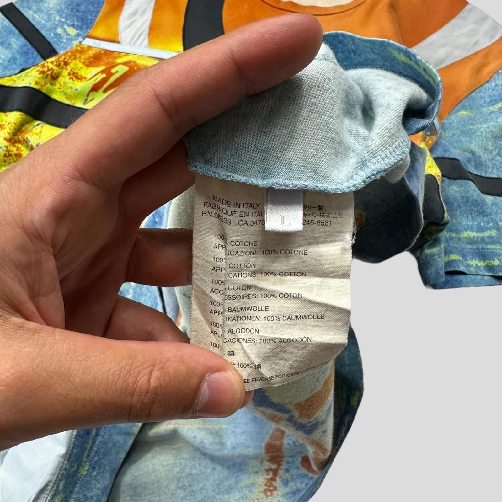 Prada Prada Sport 00’s Thermal Heatmap Patchwork T-shirt - L (M) Size US M / EU 48-50 / 2 - 6 Thumbnail