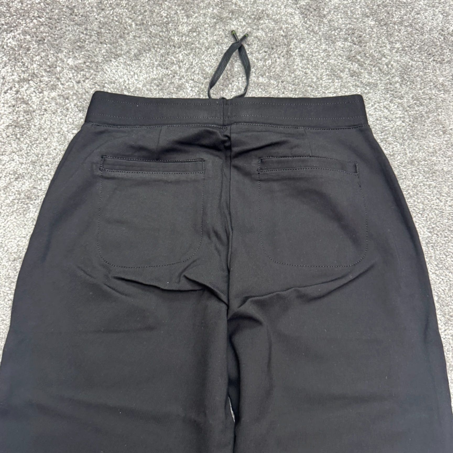 Vintage VINTAGE Betabrand All Day Chelsea Jogger Pants Womens XS Black Casual Stretch Tapered Knit Drawstring 2010s Womens Size 26" / US 2 / IT 38 - 6 Thumbnail