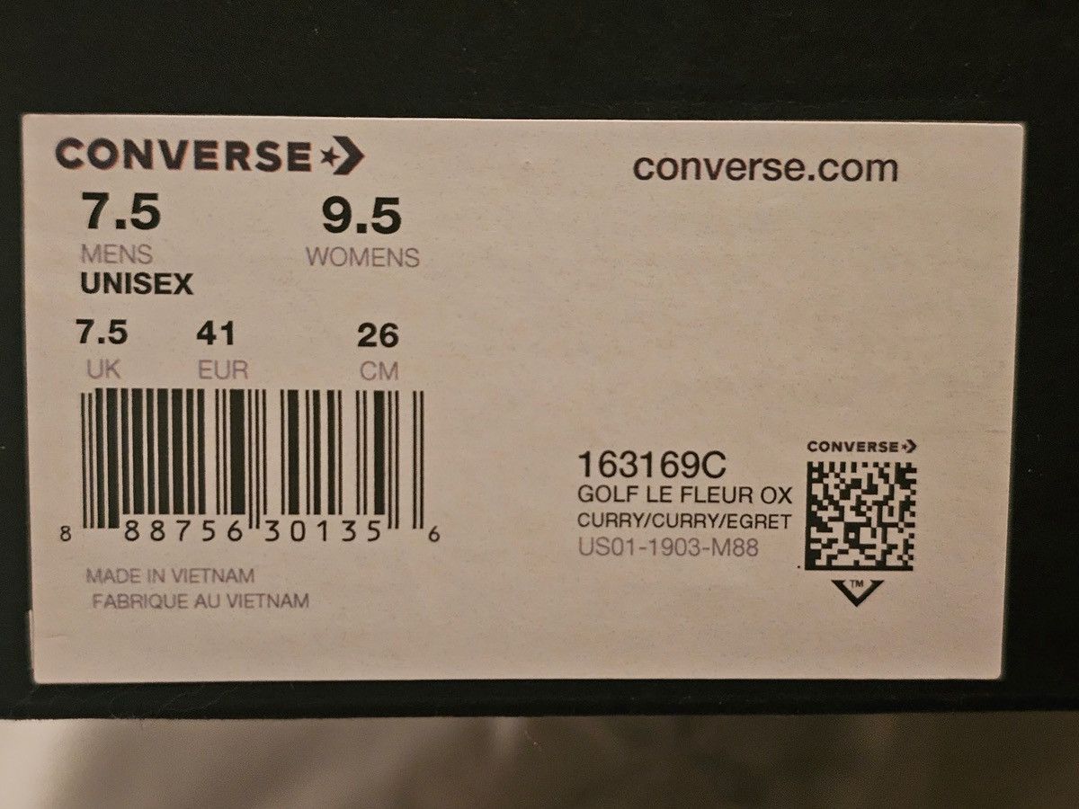 Converse × Golf Wang × Golf le Fleur Golf le fleur One Star Ox Beige Size US 7.5 / EU 40-41 - 7 Thumbnail