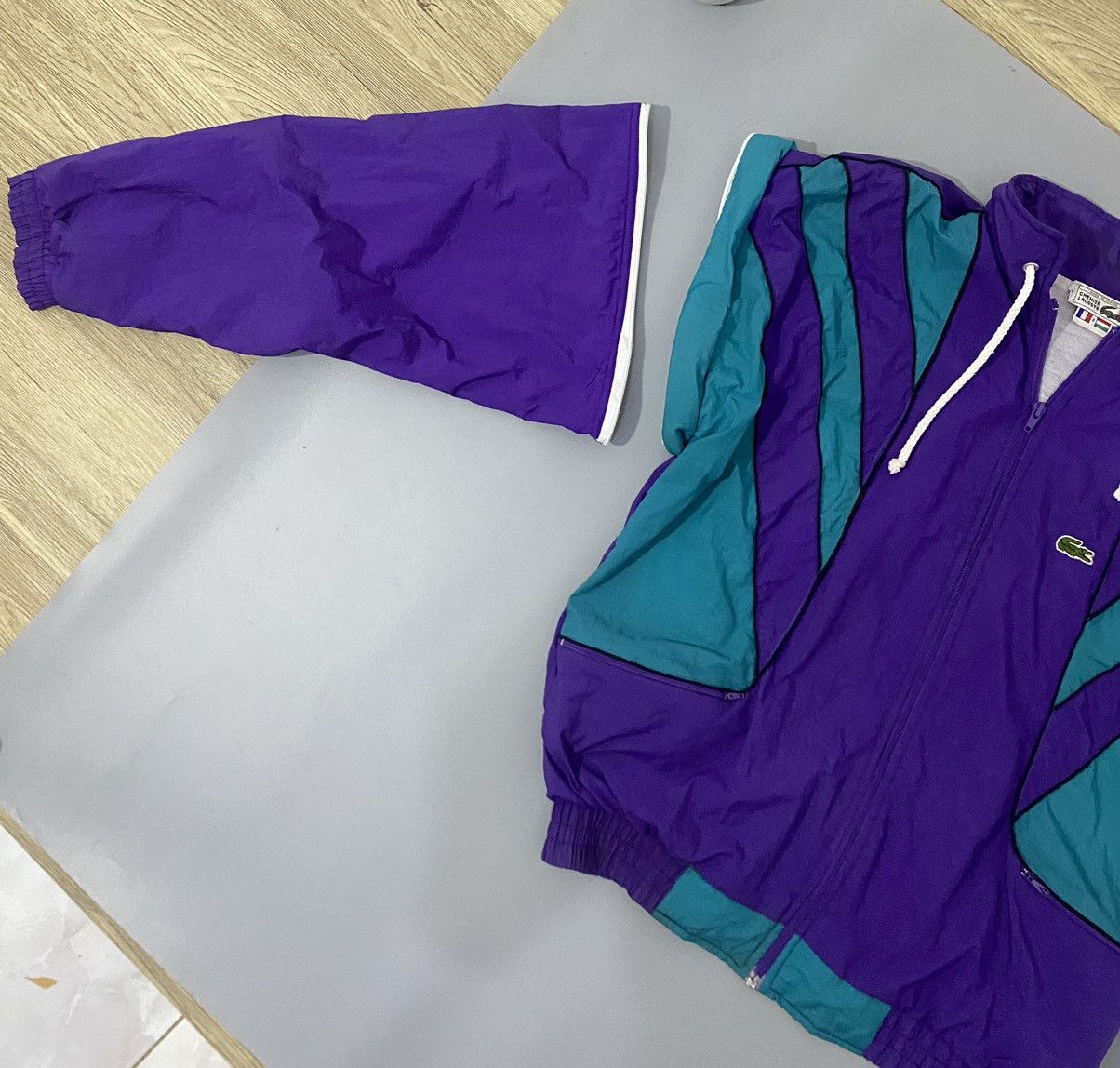 Lacoste × Vintage 💥Vintage💥90s Lacoste Vintage Jacket Size US M / EU 48-50 / 2 - 3 Thumbnail