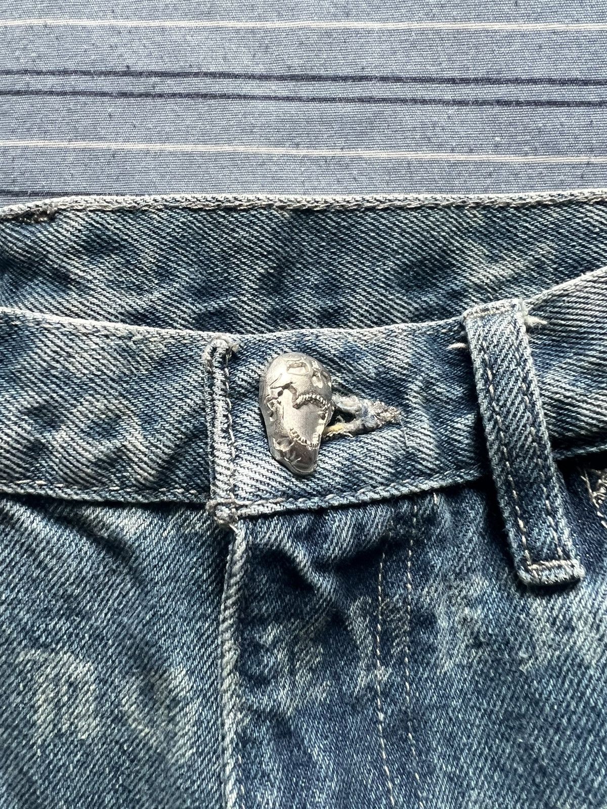Revenge Revenge Denim Carpenter Shorts Size US 33 - 2 Thumbnail