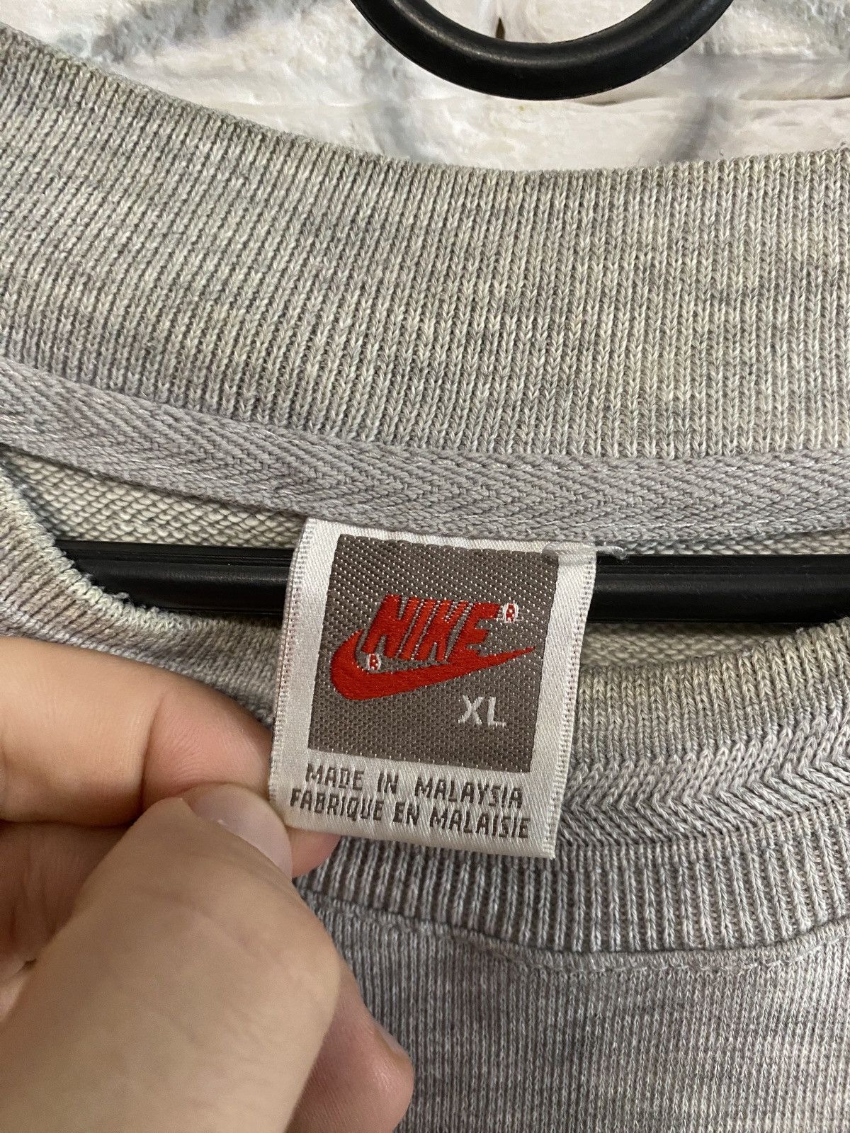 Nike × Vintage Rare Vintage Nike 80’s Sweatshirt Size US XL / EU 56 / 4 - 4 Thumbnail