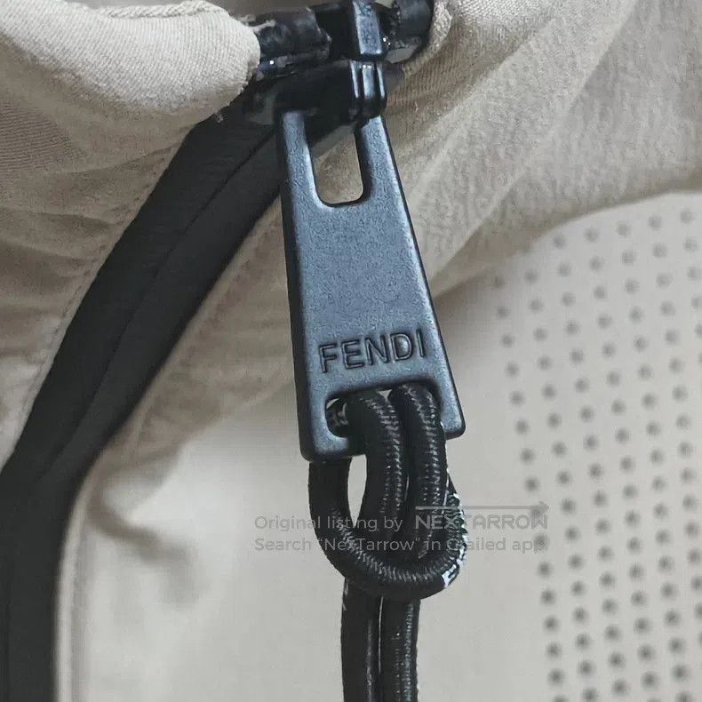 Fendi Fendi 24' Logo printed zip-up jacket Size US S / EU 44-46 / 1 - 5 Thumbnail