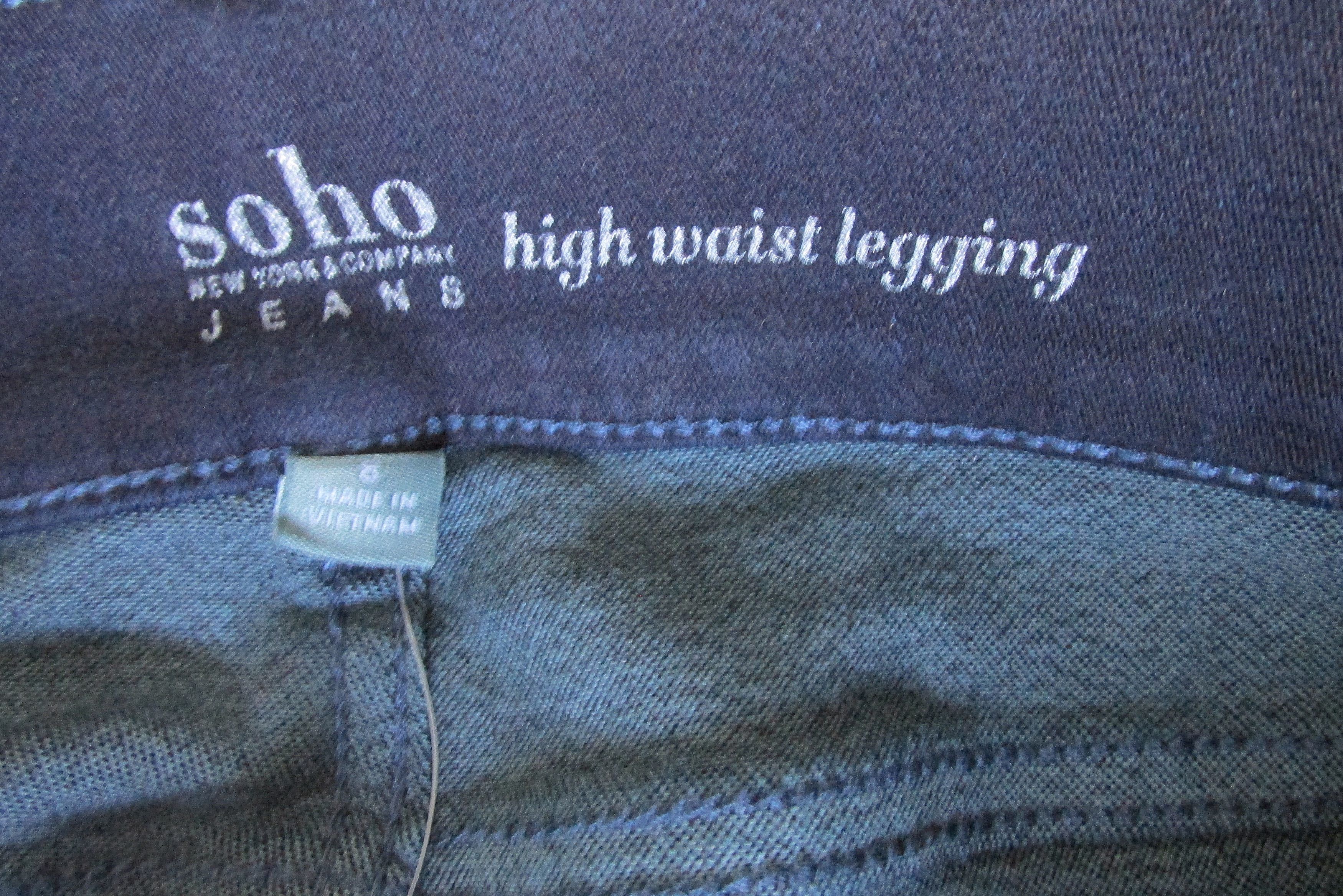 Other N.Y. & Co. (NWT) Soho High Waisted Legging Jeans Size 8 Size 30" / US 8 / IT 44 - 2 Thumbnail