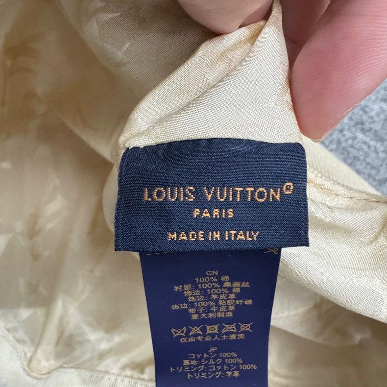 Louis Vuitton Louis Vuitton Hot style presbyopia gold logo curved brim ha Size ONE SIZE - 9 Thumbnail