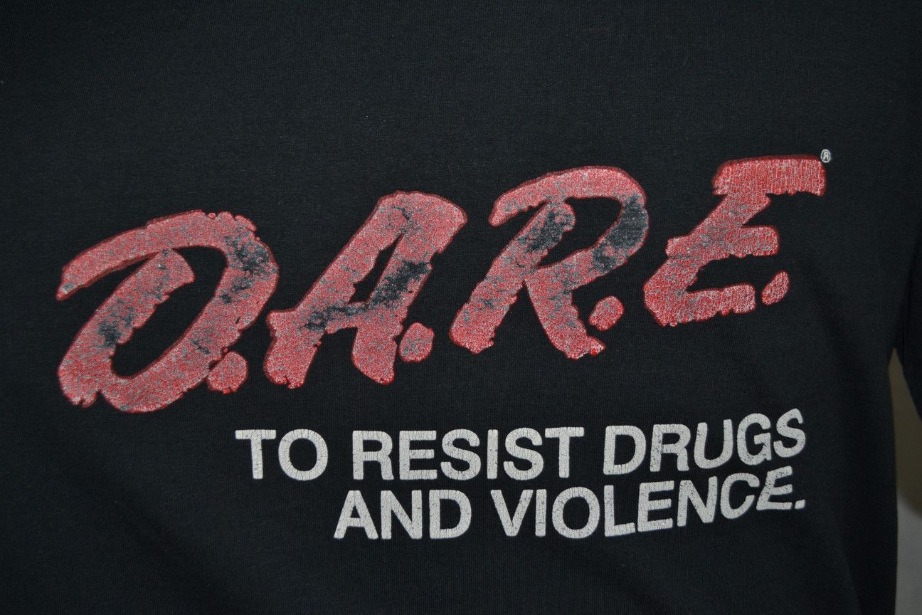 D.A.R.E OG Vintage 90s D.A.R.E. New Jersey DARE faded tee XL Size US XL / EU 56 / 4 - 8 Thumbnail