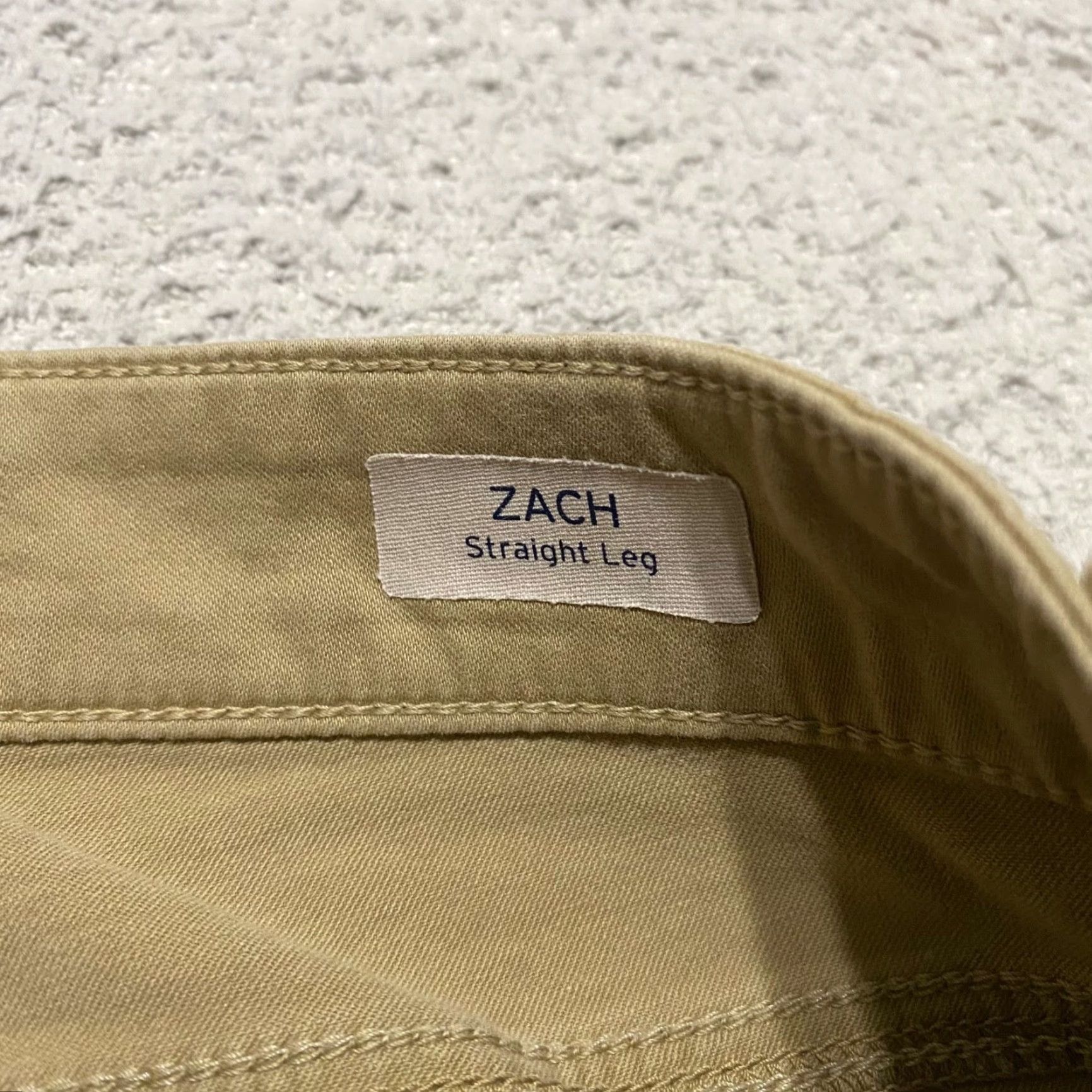 Vintage Mavi Jeans Mens Jeans Zach Beige 30x30 Straight Regular Mid Rise Denim Size US 30 / EU 46 - 4 Thumbnail