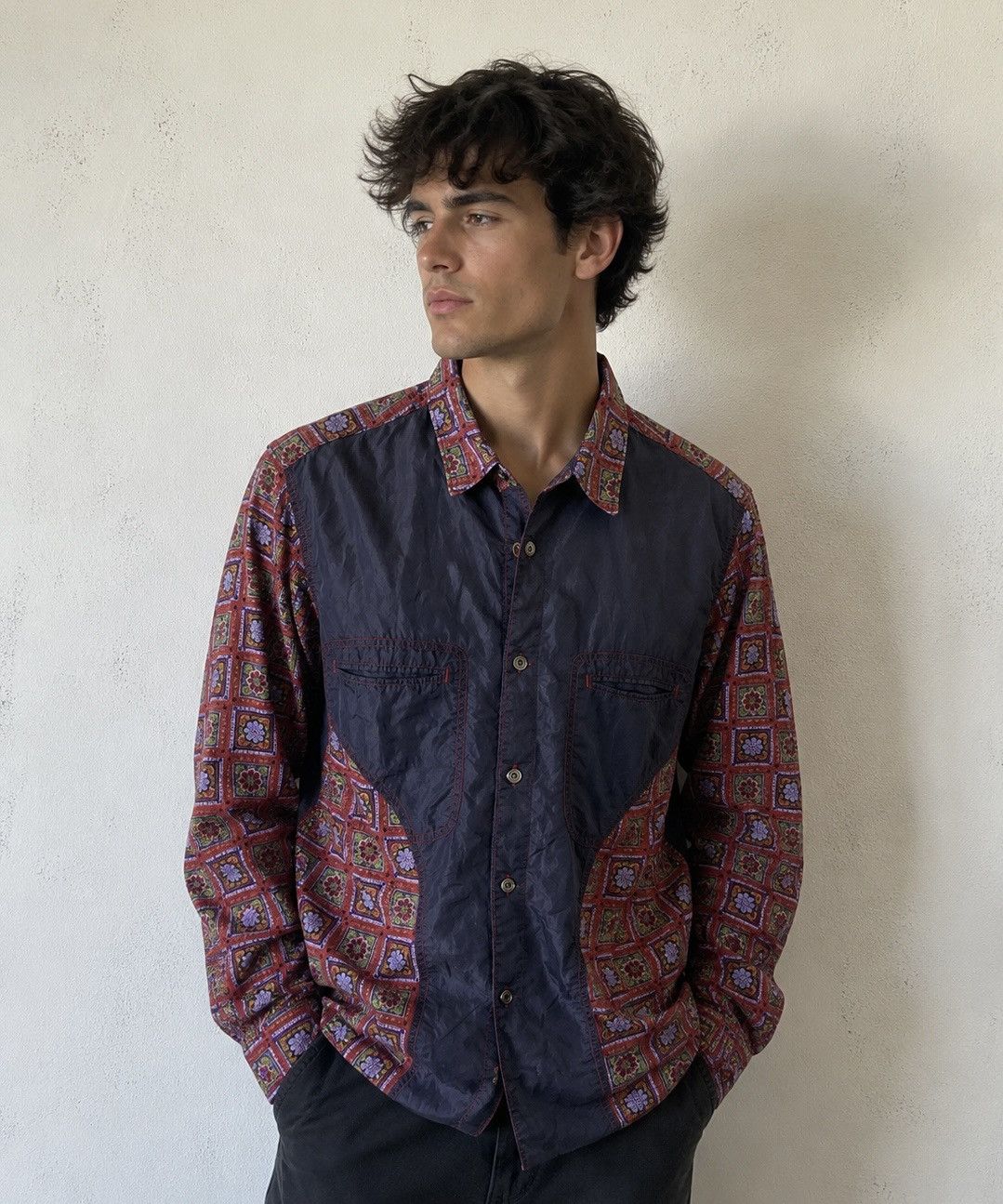 Comme des Garcons Homme Plus SS05 COMME DES GARCONS HOMME PLUS BUTTON UP RARE Size US M / EU 48-50 / 2 - 1 Thumbnail