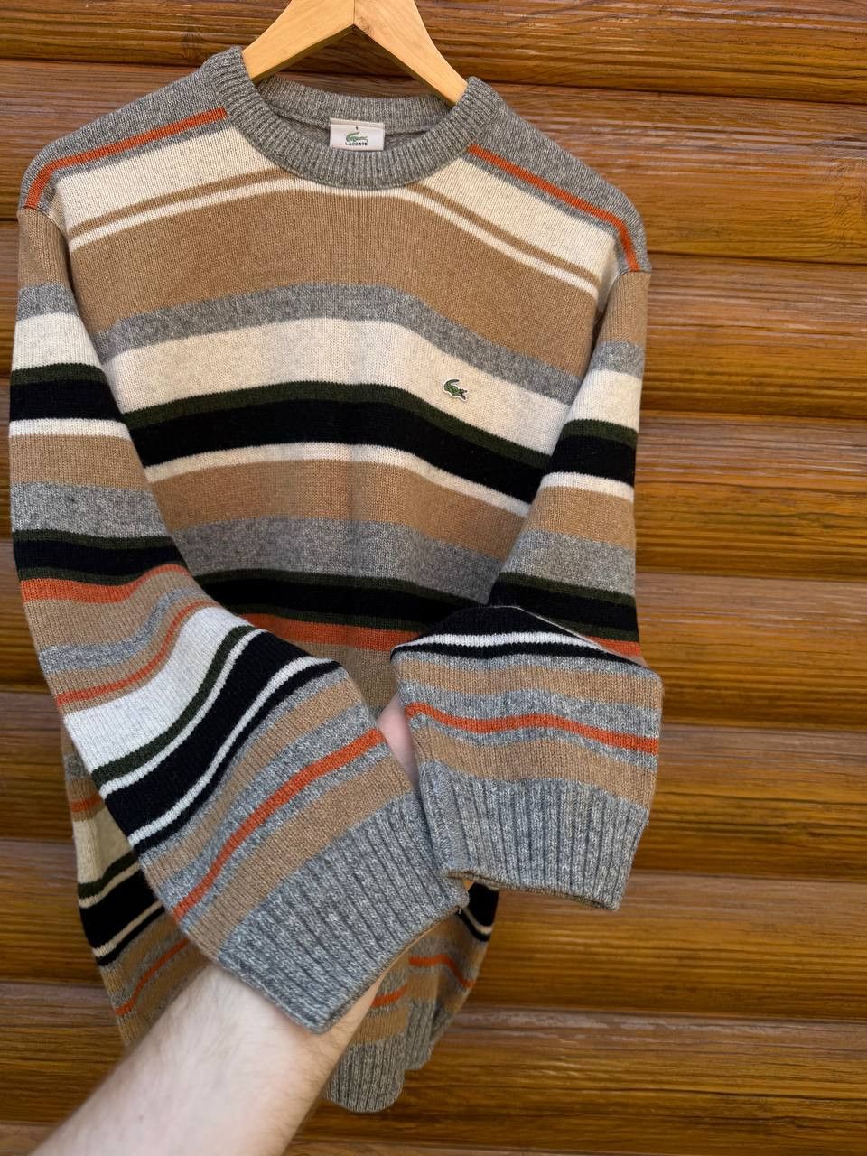 Lacoste Vintage Lacoste Sweater Wool Lacoste Sweatshirt Size US L / EU 52-54 / 3 - 4 Thumbnail