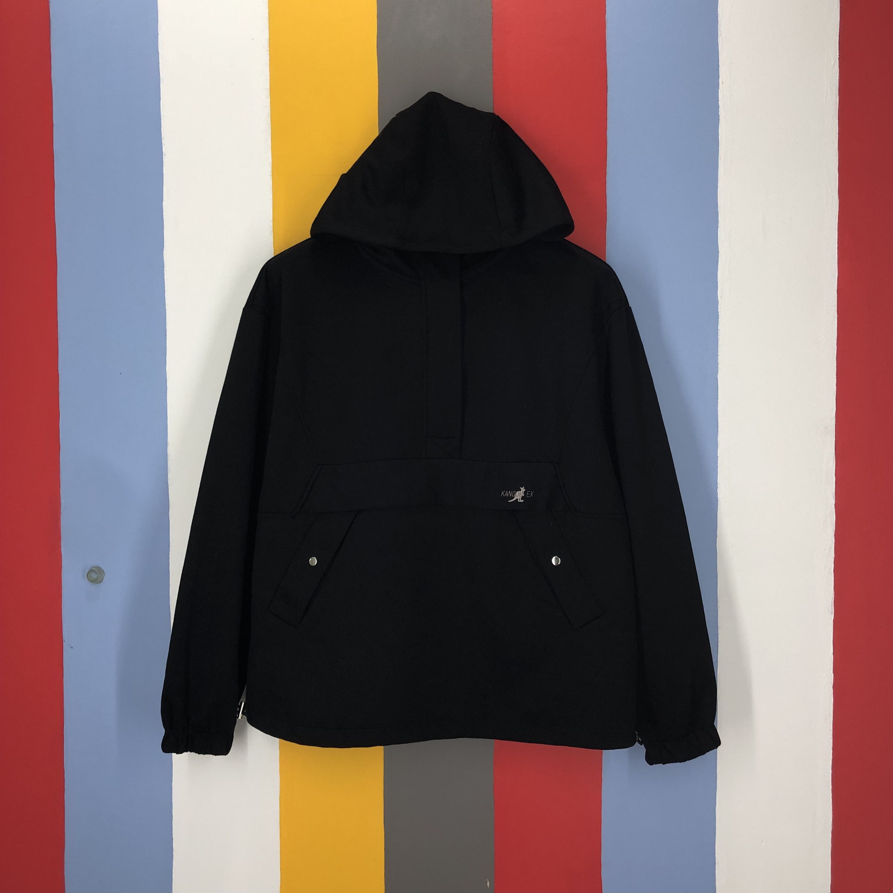 Kangol KANGOL EX Polyester Anorak Hoodie #1692/05 Size US L / EU 52-54 / 3 - 1 Thumbnail