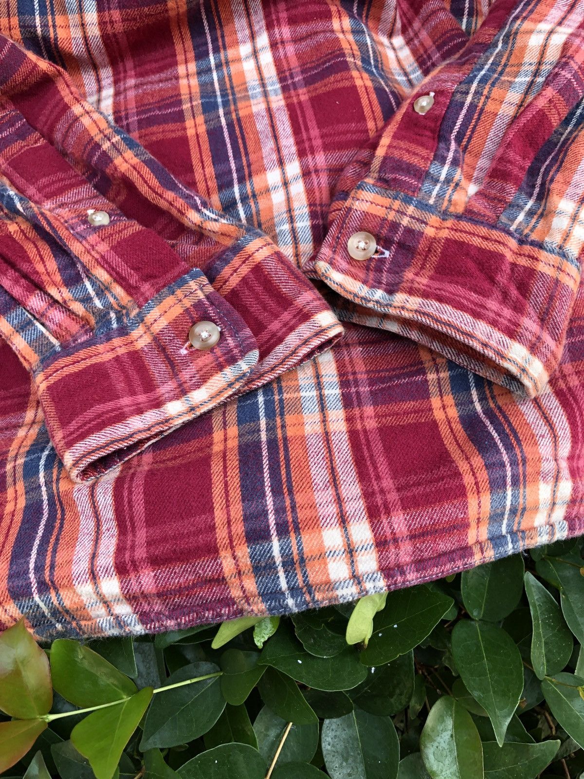 Flannel × Japanese Brand × Kansai Yamamoto KANSAI YAMAMOTO FLANELL SHIRT Size US L / EU 52-54 / 3 - 4 Thumbnail