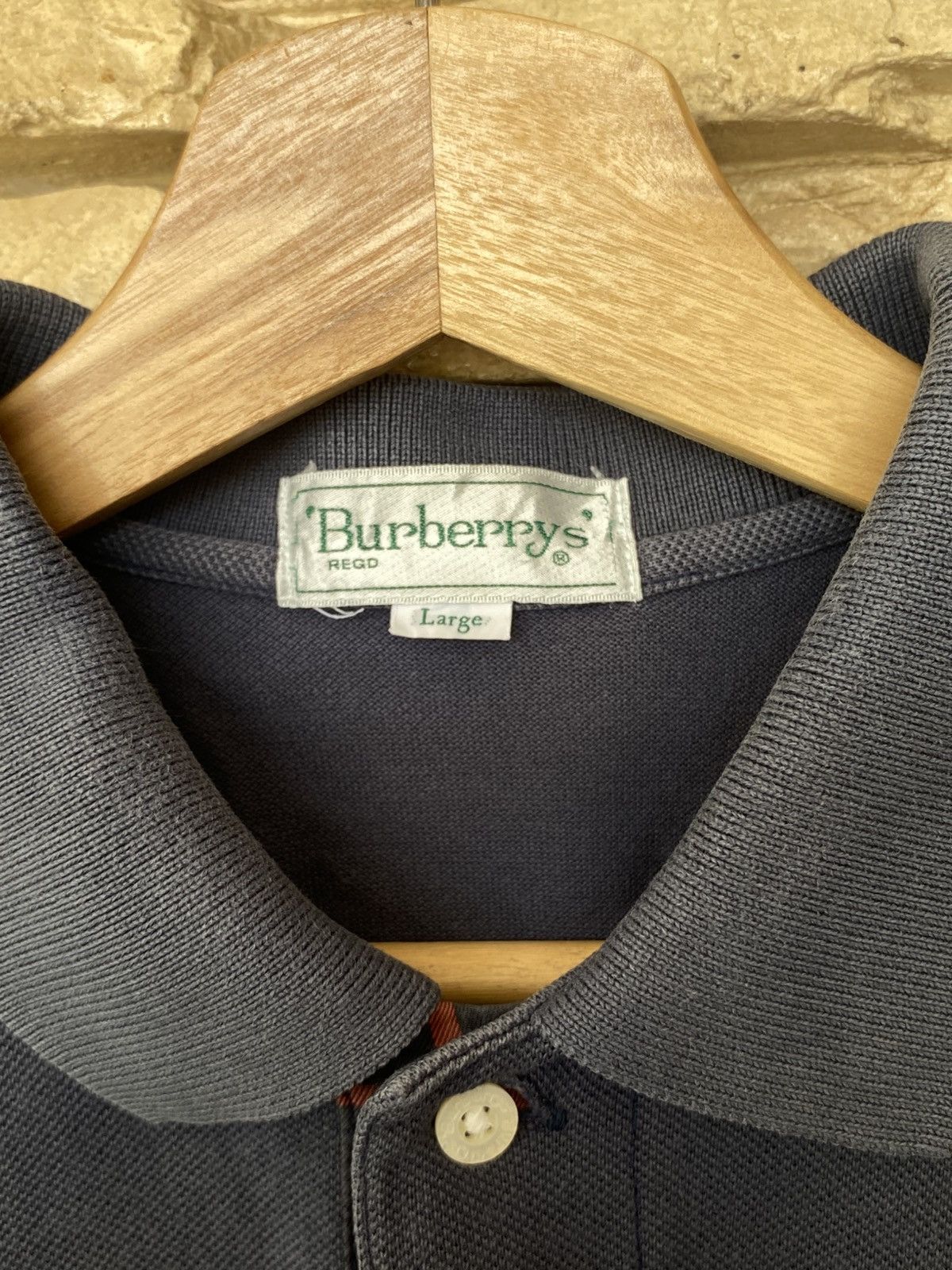 Burberry Vintage Burberrys Nova Check Polo Shirt Size US M / EU 48-50 / 2 - 5 Thumbnail