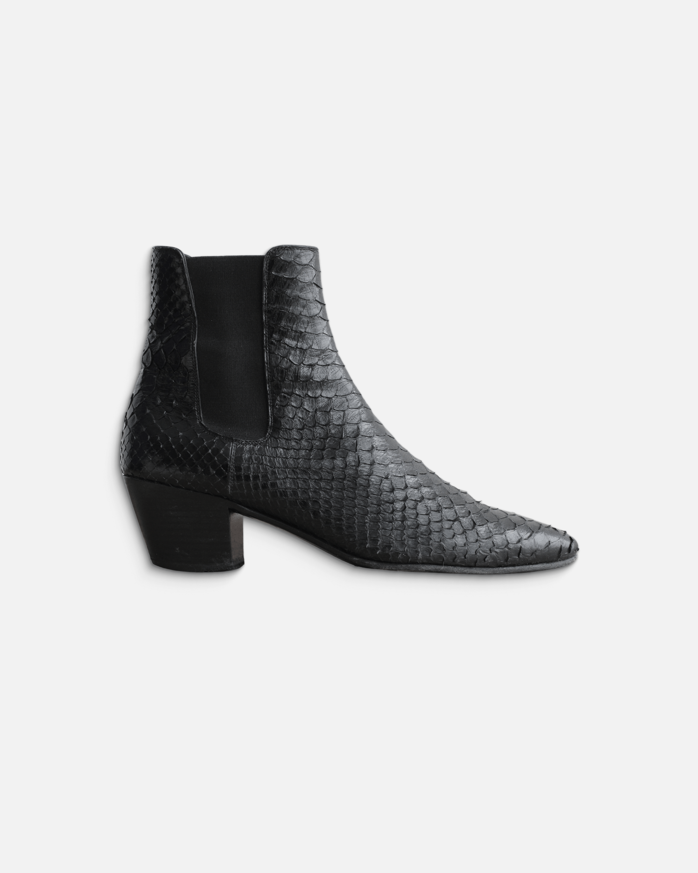 Celine Celine Python Drugstore Chelsea Boots Size US 9 / EU 42 - 1 Thumbnail