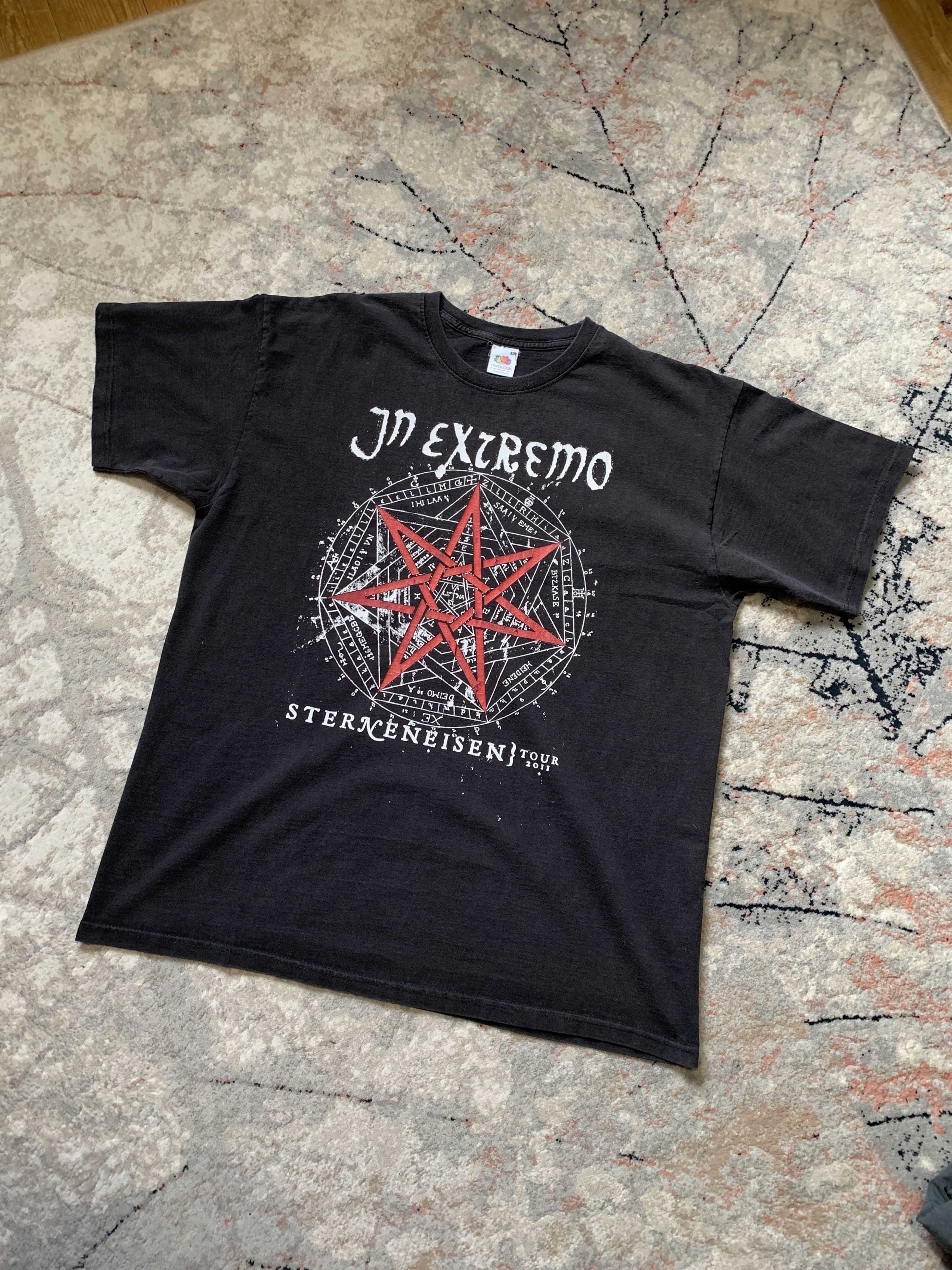 Band Tees In Extremo Sterneneisen Tour 2011 Tee Size US XL / EU 56 / 4 - 1 Thumbnail