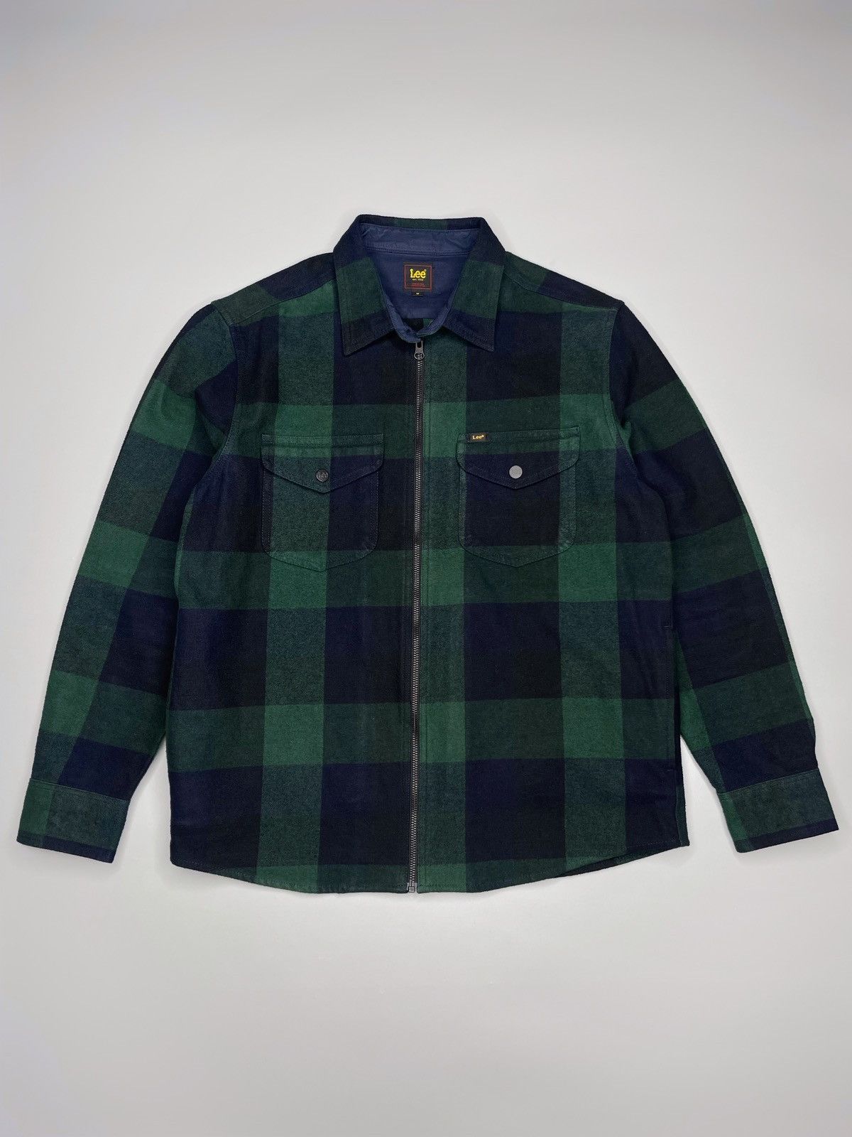 Lee × Vintage Lee Zip Jacket Overshot Size US M / EU 48-50 / 2 - 1 Thumbnail