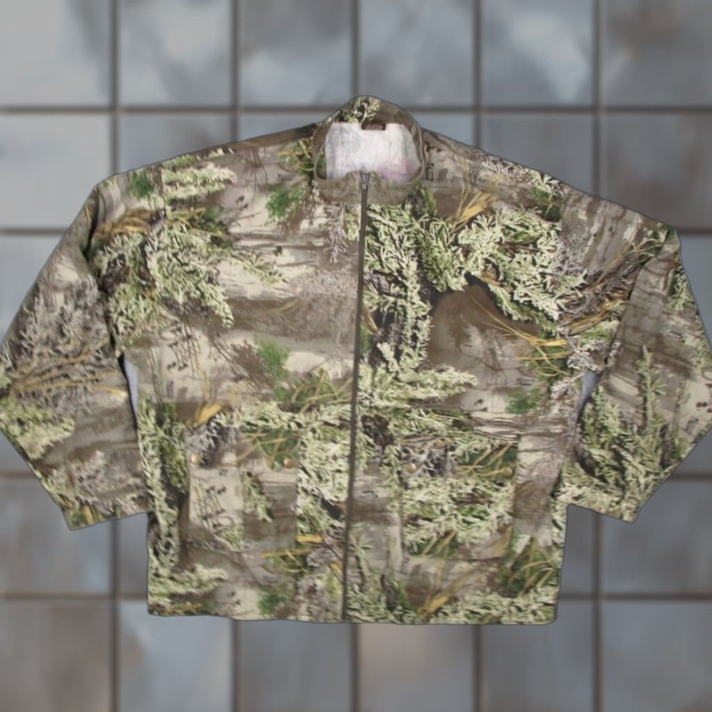 Etro VINTAGE Spartan Outdoors Mens 2XL Jacket Green CAMO Full Zip Bomber Jacket Size US XXL / EU 58 / 5 - 1 Thumbnail