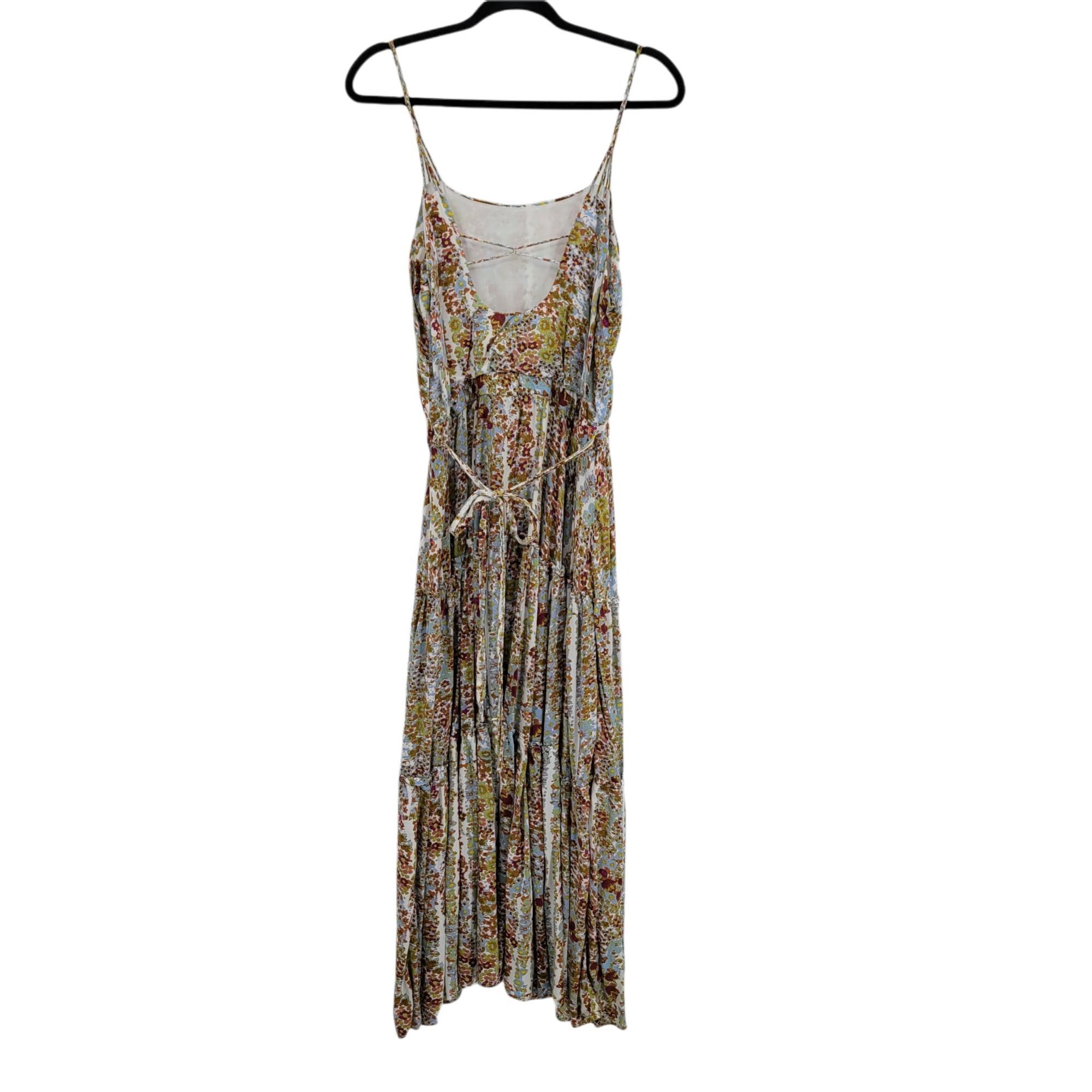 Free People Free People Maxi Dress Sz M Valerie Spring Garden Meadow Str Size M / US 6-8 / IT 42-44 - 10 Thumbnail