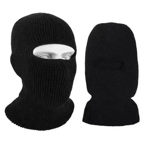 Other Black Balaklava Ski Mask Size ONE SIZE - 4 Thumbnail
