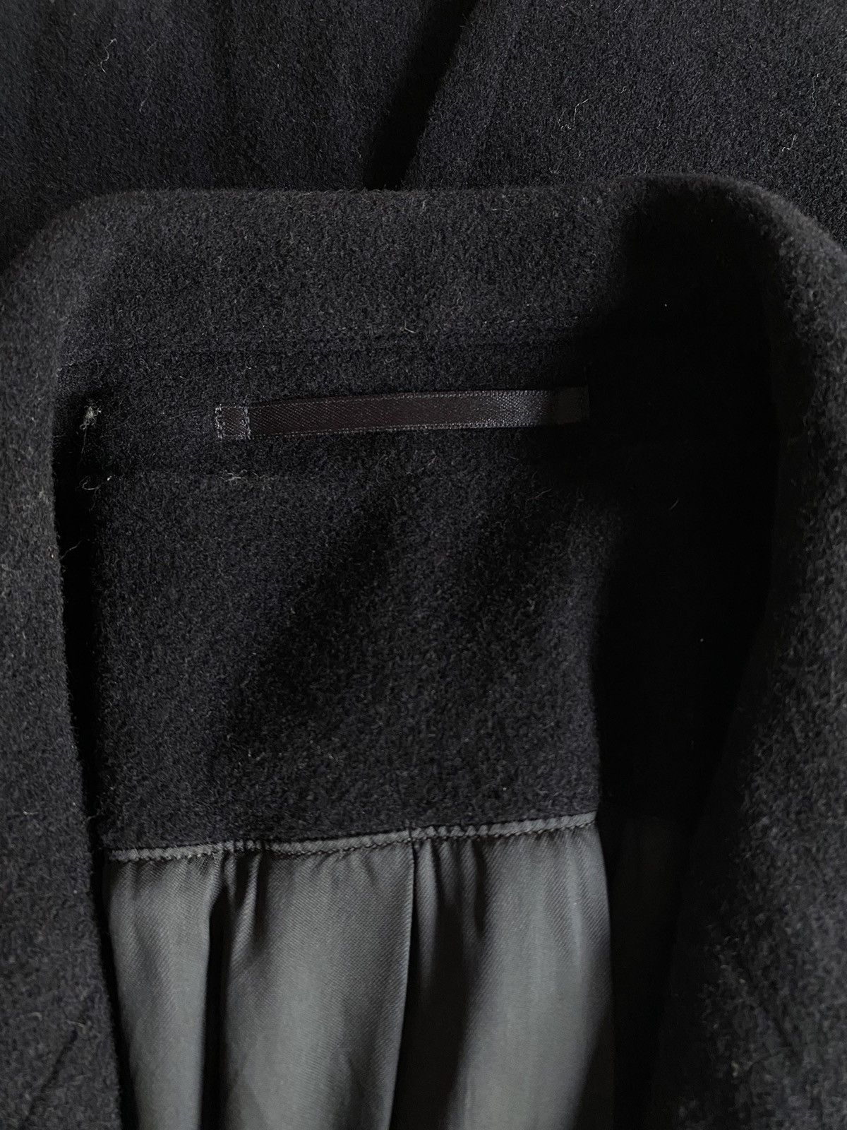 Yves Saint Laurent YVES SAINT LAURENT pour homme Navy Double-Breasted Coat Size US XXL / EU 58 / 5 - 12 Thumbnail