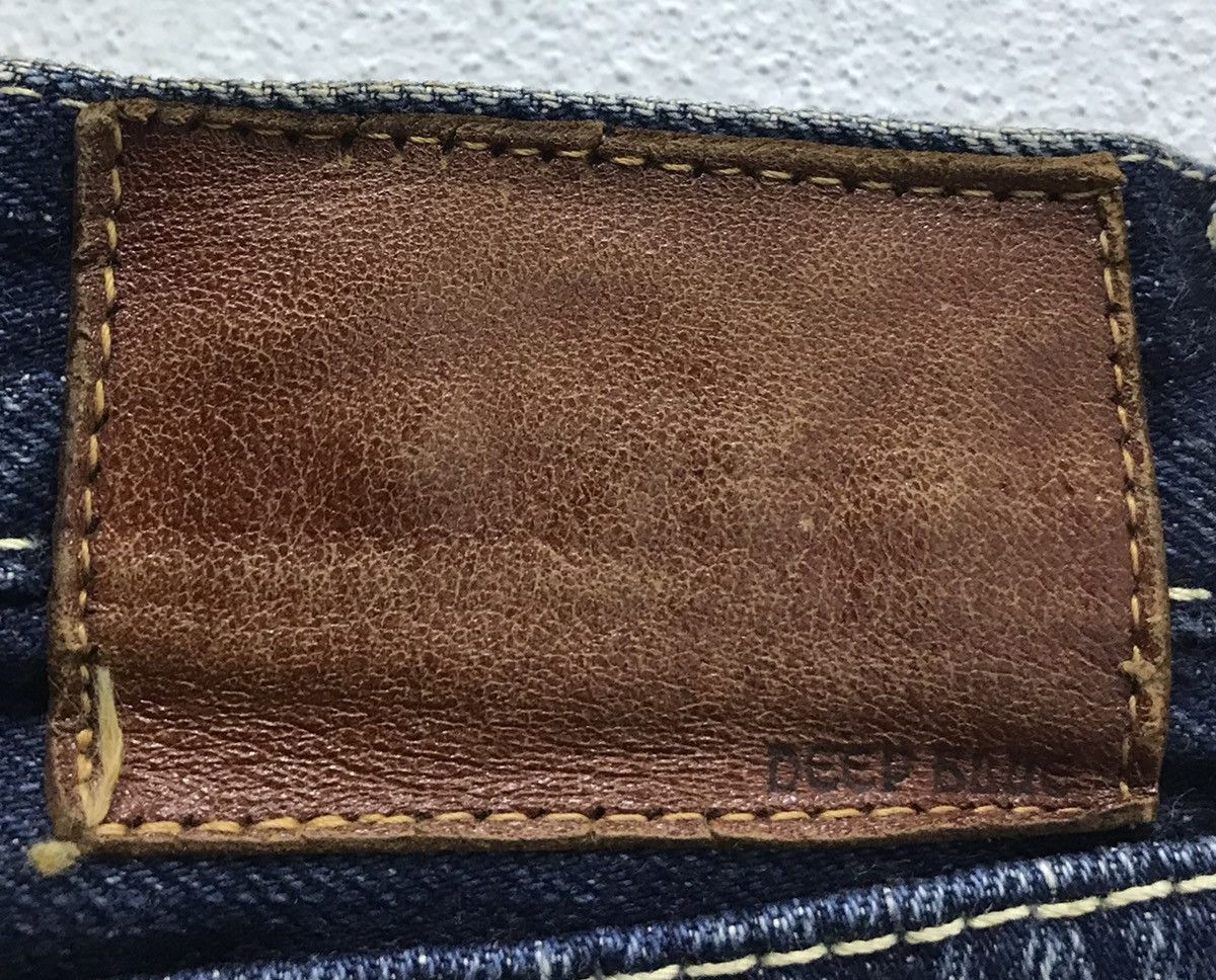 Japanese Brand × Vintage Vintage Deep Blue Made In Japan Denim Pants Size US 30 / EU 46 - 7 Thumbnail