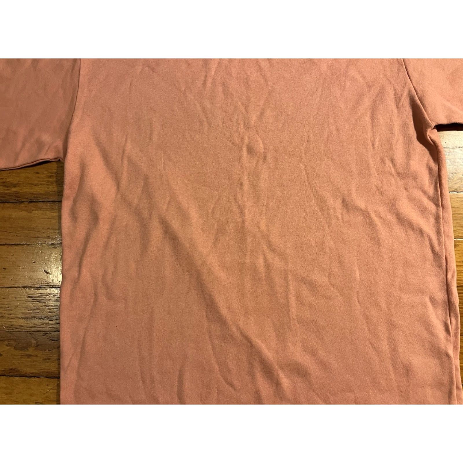 Pinko VINTAGE Eagle’s Eye Turtleneck Shirt Women’s Medium Pink Casual Solid 80s 90s Retro Preppy Classic Regular Womens Size M / US 6-8 / IT 42-44 - 3 Thumbnail