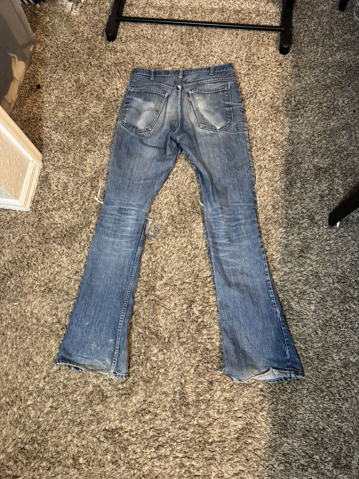 Levi's × Vintage Orange Tab Levi’s Bell Bottom 32x36 Size US 32 / EU 48 - 2 Thumbnail