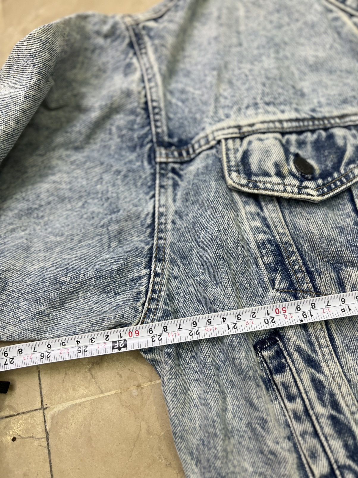 Levi's Vintage Clothing Vintage 1990s Levi’s Acid Wash Denim Trucker Jacket USA Size US M / EU 48-50 / 2 - 12 Thumbnail