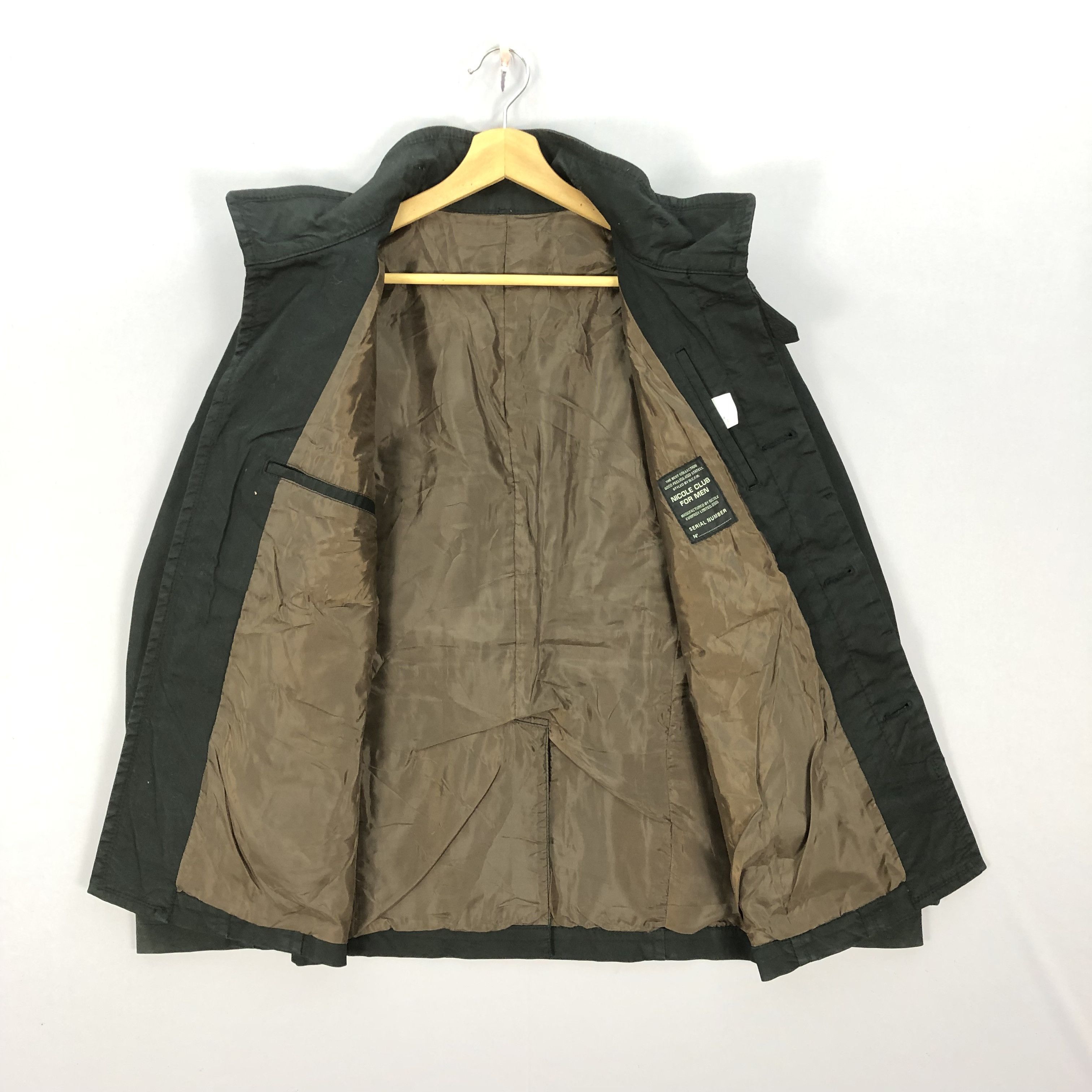 Japanese Brand × Matsuda × Vintage Vintage Y2K Nicole Club Japanese Trench Long Jacket Size US M / EU 48-50 / 2 - 4 Thumbnail