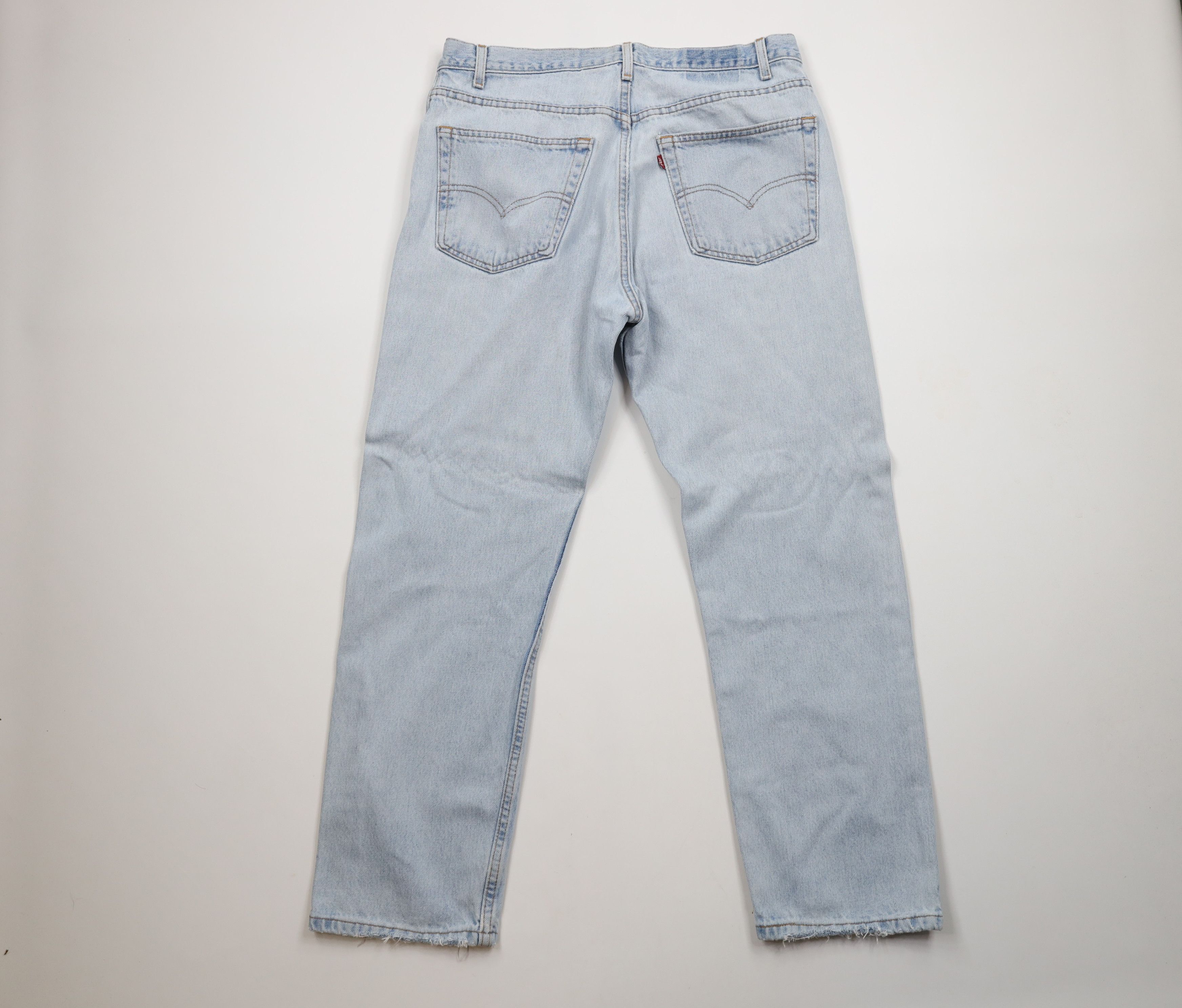 Levi's × Vintage Vintage Y2K 2001 Levis 505 Regular Straight Leg Jeans USA Size US 36 / EU 52 - 11 Thumbnail