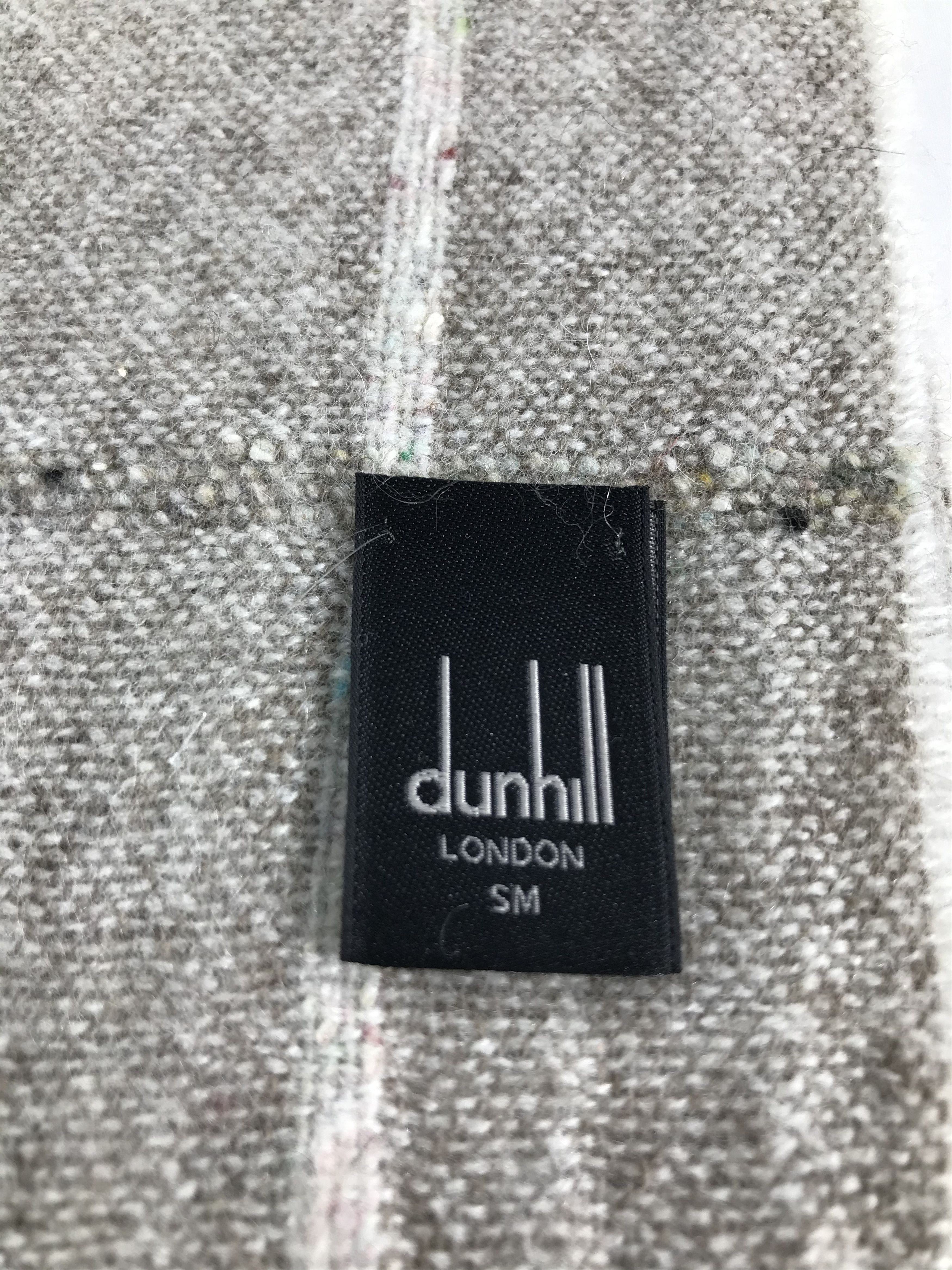Alfred Dunhill Alfred Dunhill Cashmere Scarf Muffler V494 Size ONE SIZE - 4 Thumbnail