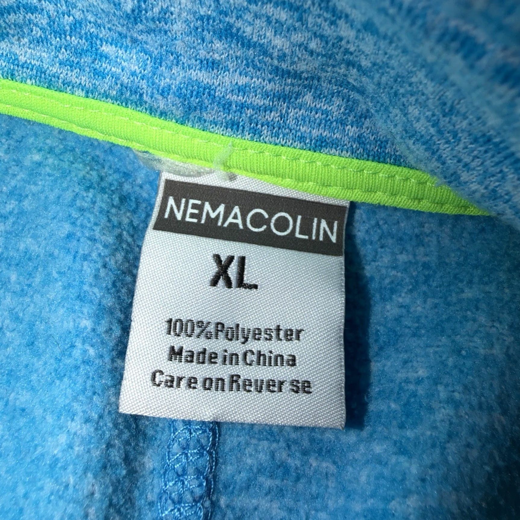Nike Nemacolin Nike Golf Women’s 1/4 Zip Fleece Pullover XL Blue 1987 Golf Sports Outdoor Walking Hiking Size XL / US 12-14 / IT 48-50 - 7 Thumbnail