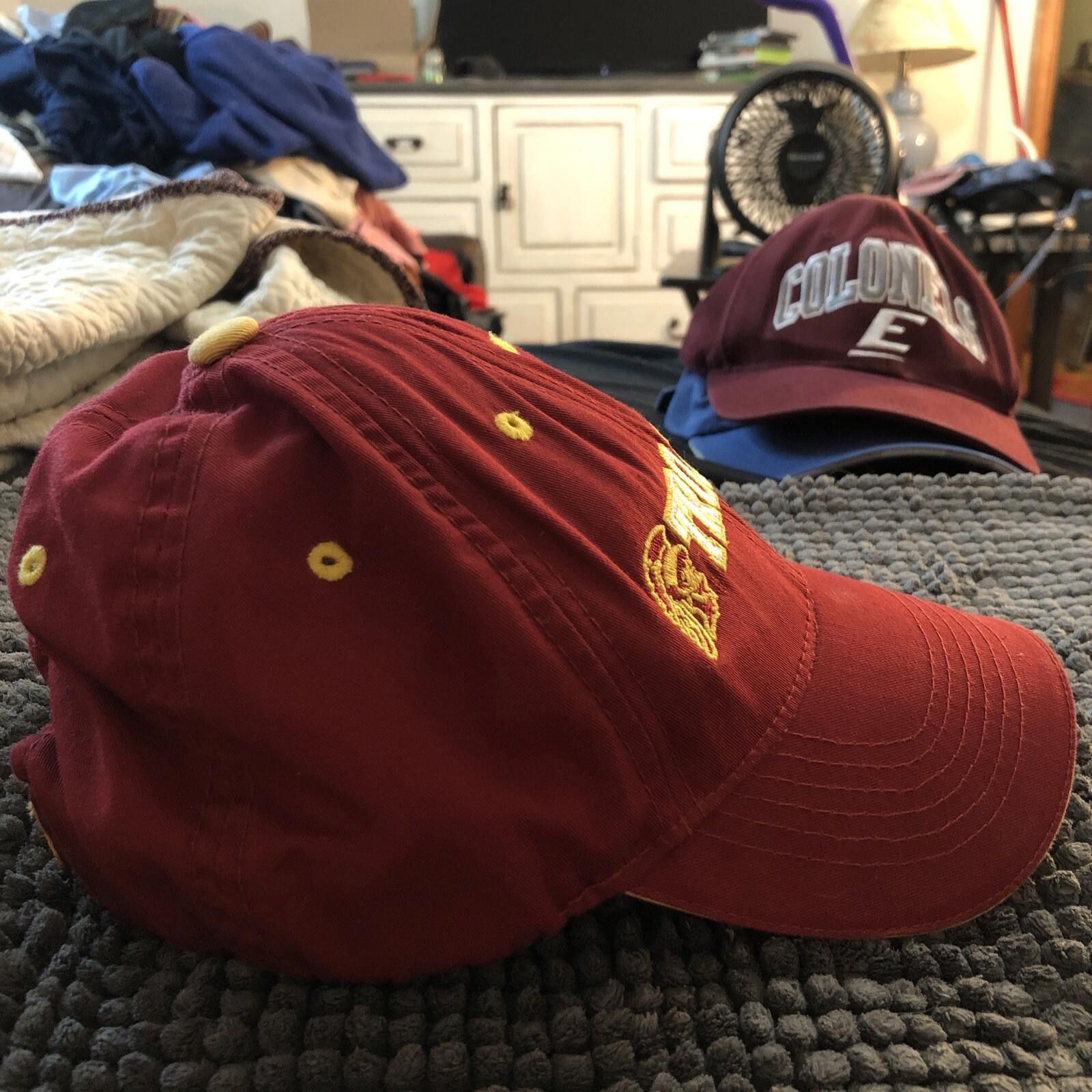 Designer Vintage USC Trojans Captivating Headgear Snapback Red Men Size ONE SIZE - 4 Thumbnail