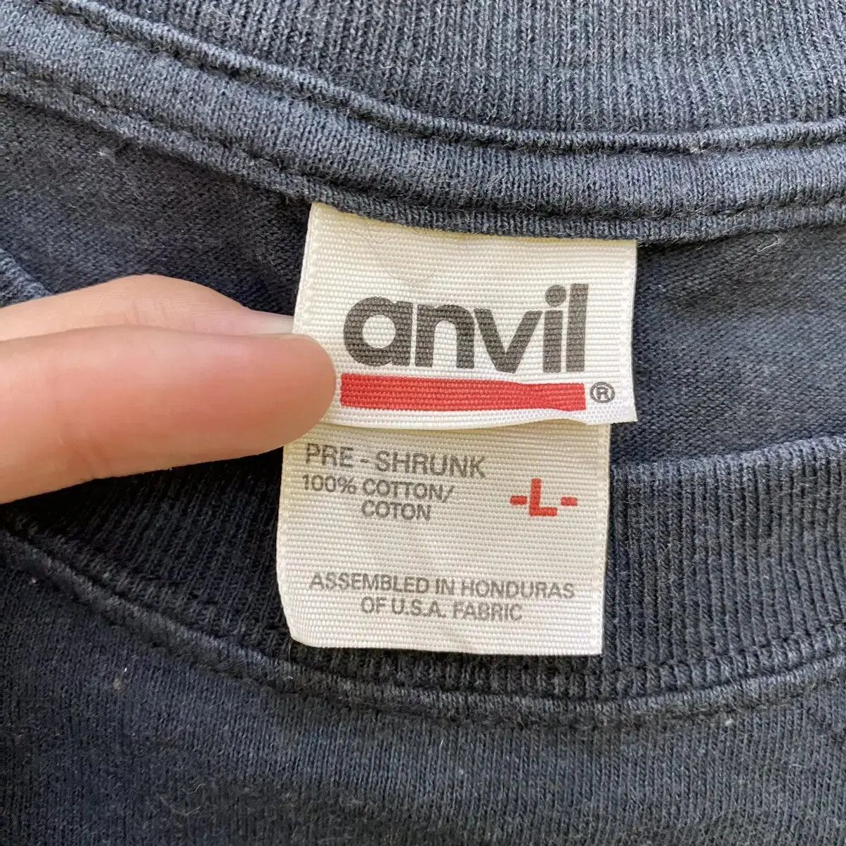 Anvil × Vintage Vintage GOOD INDIAN BAD INDIAN Yes No Parody Tee Shirt Top Size US L / EU 52-54 / 3 - 6 Thumbnail
