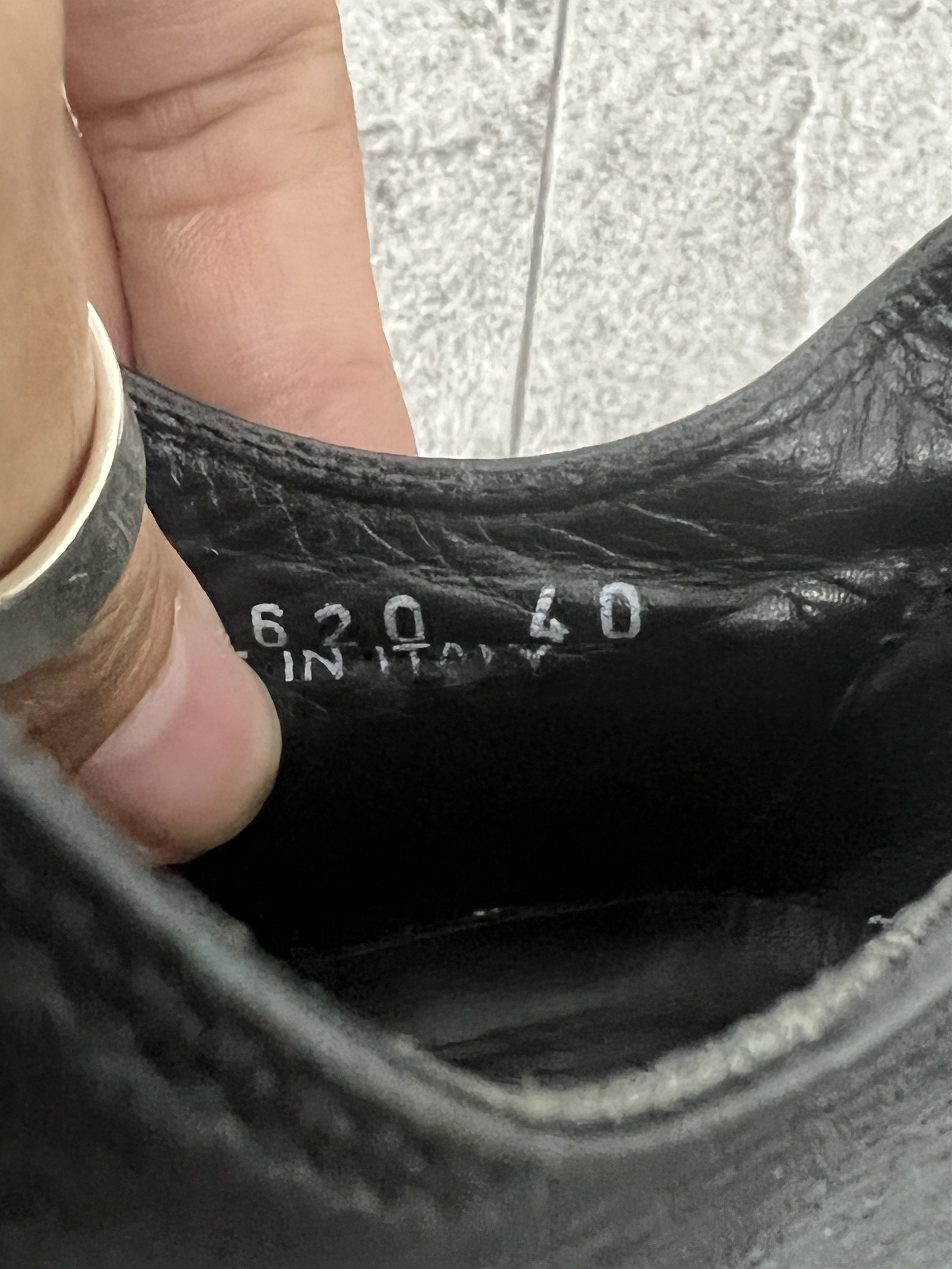 Rick Owens Rick Owens Low Sneaker Black Leather Milk Toe EU40 Size US 7 / EU 40 - 10 Thumbnail