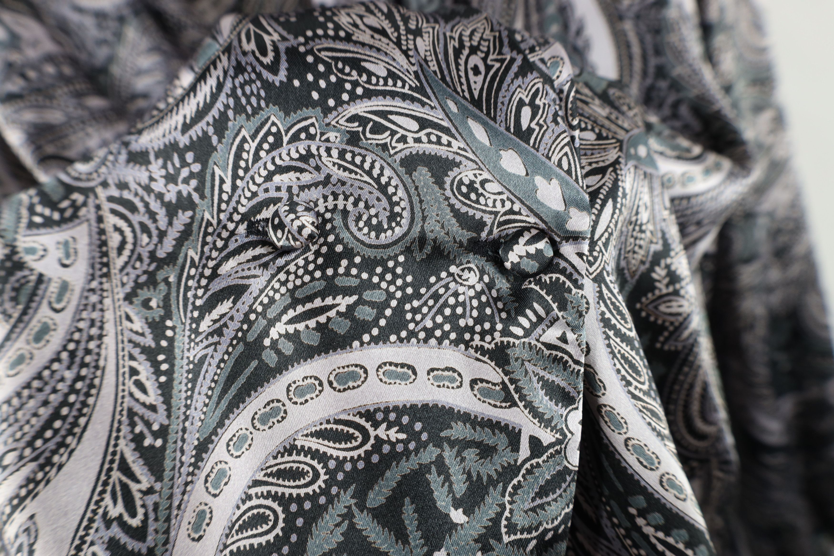 Vintage Vintage 80s 90s Streetwear Paisley Blazer Shirt Jacket USA Size XL / US 12-14 / IT 48-50 - 4 Thumbnail