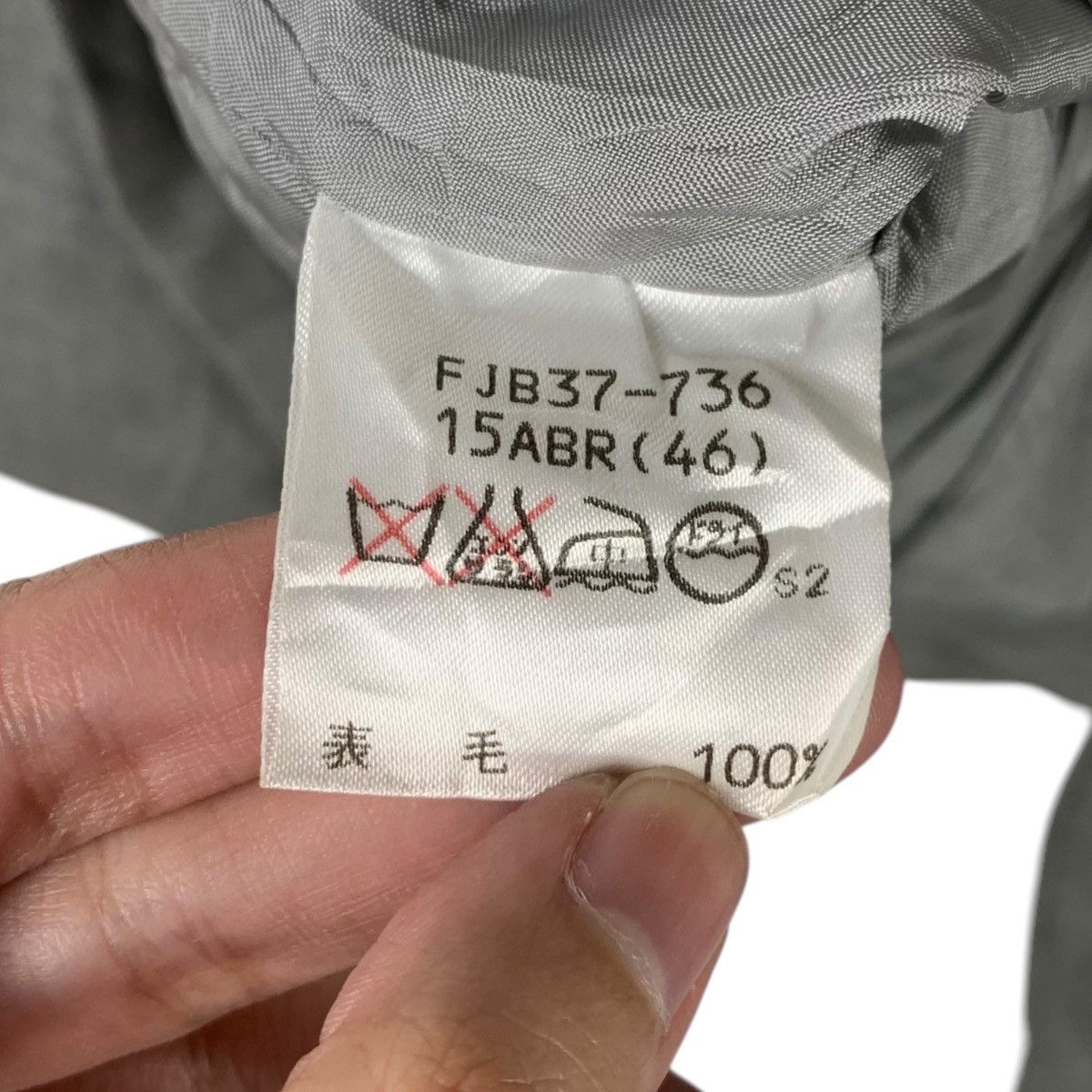 Burberry Vintage BURBERRY LONDON PRORSUM Grey Classic Blazer Sport Size M / US 6-8 / IT 42-44 - 7 Thumbnail