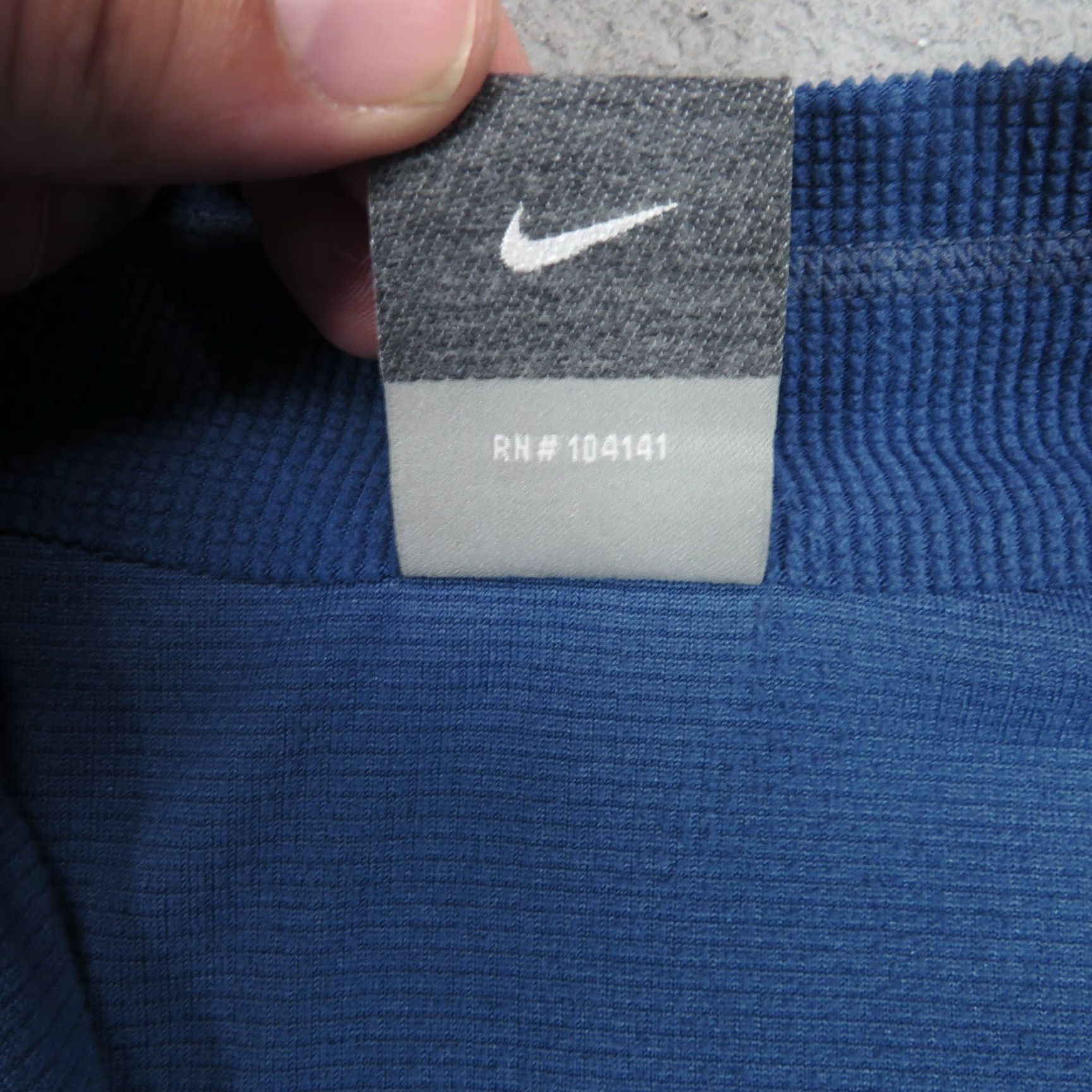 Nike ACG VINTAGE Nike ACG Shirt Mens XL Blue Thermal Waffle Knit 1/4 Zip Trail Quilted? Size US XL / EU 56 / 4 - 6 Thumbnail