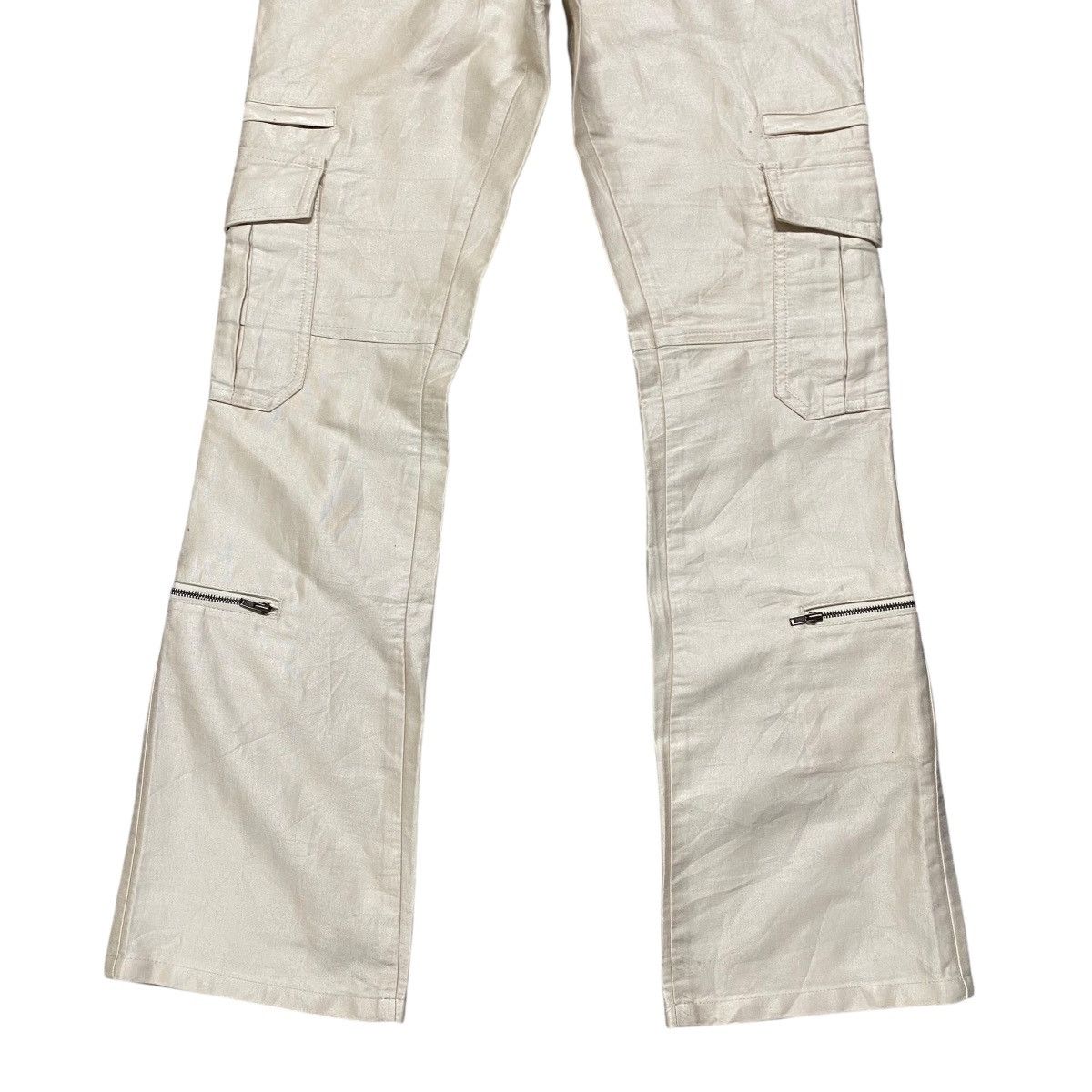 Schlussel Schlussel Cargo Flare Pants Shining Size US 29 - 7 Thumbnail