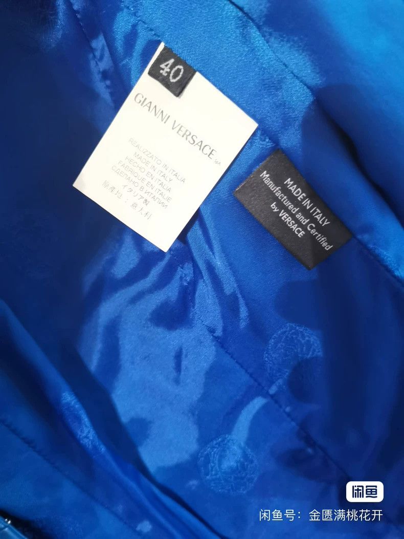 Versace Versace Lambskin leather coat Size M / US 6-8 / IT 42-44 - 5 Thumbnail