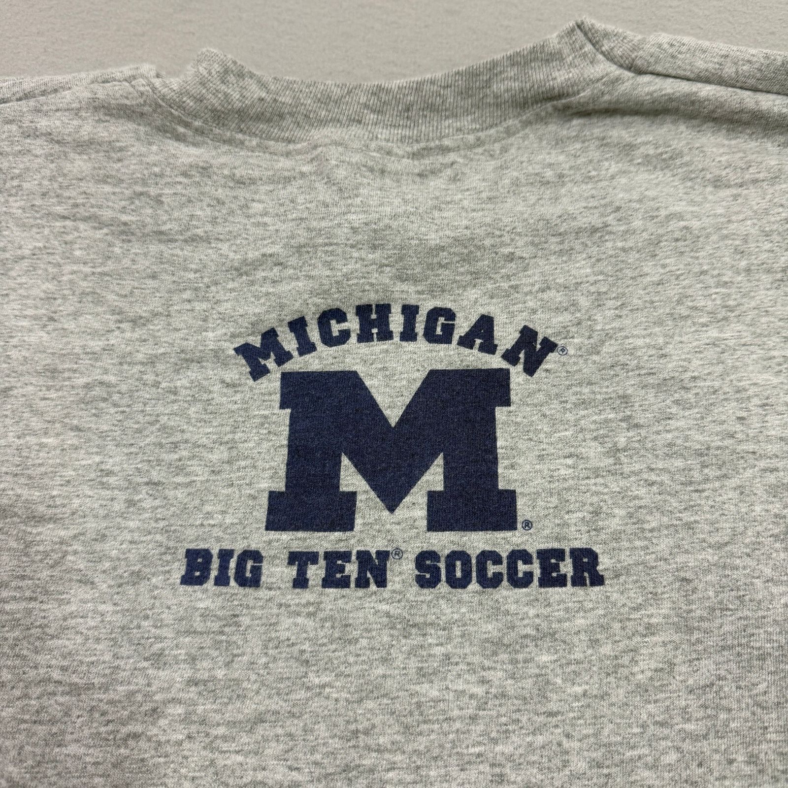 Vintage Vintage Michigan Wolverines Big Ten Soccer Shirt Men's 3XL Size US XXL / EU 58 / 5 - 7 Thumbnail