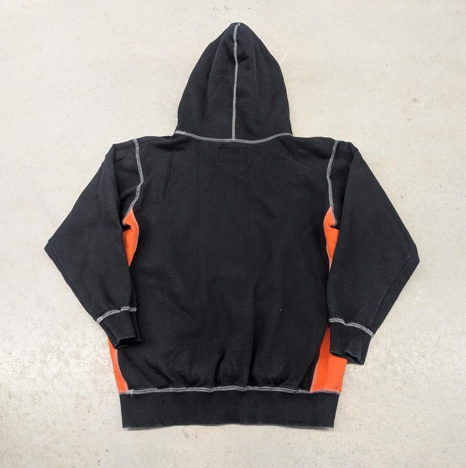 NASCAR Vintage 90s Choko Motorsport Canada Kubota Black Hoodie Size US M / EU 48-50 / 2 - 4 Thumbnail