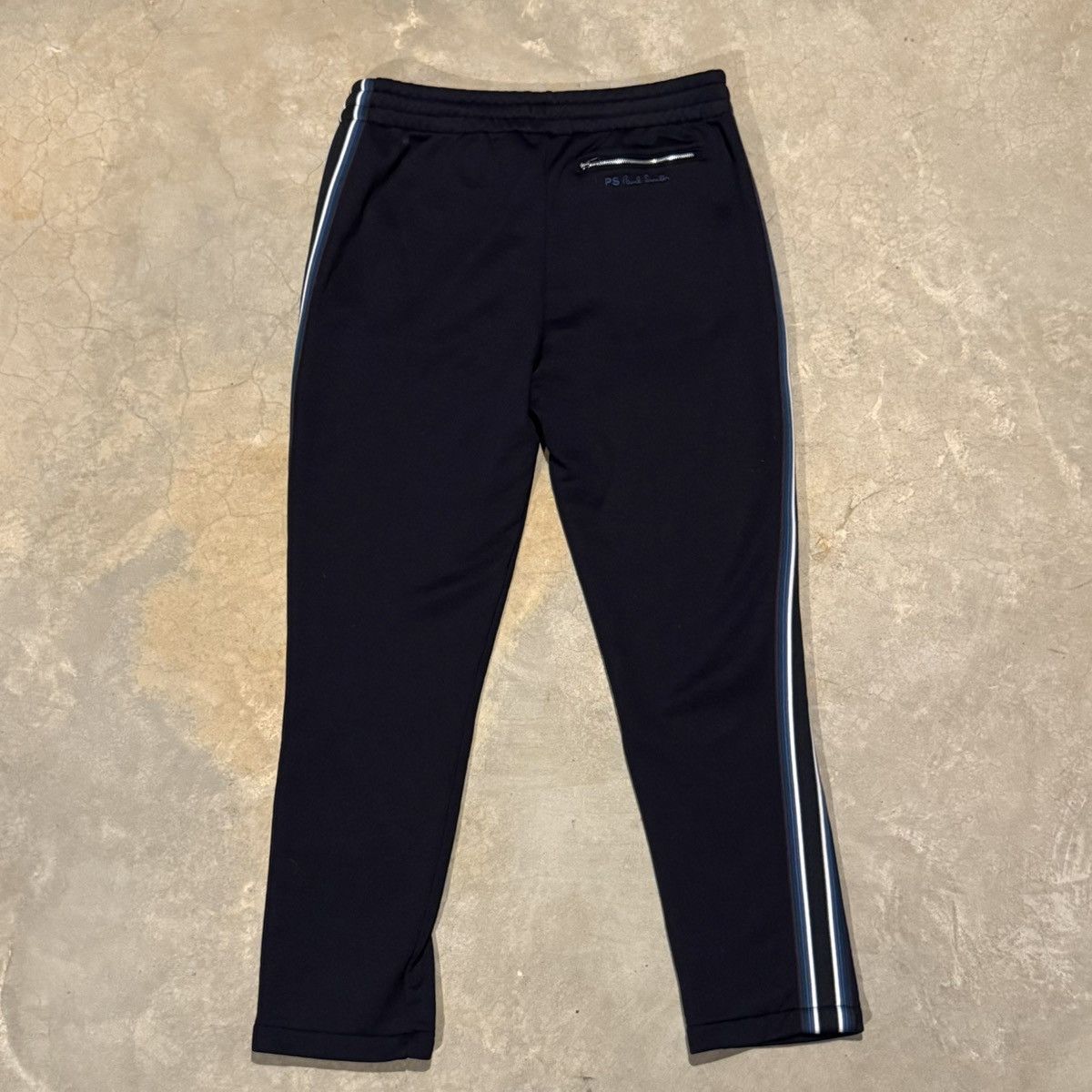 Paul Smith Brand New Paul Smith Stripe Trim Cotton Sweatpants Dark Navy Size US 36 / EU 52 - 10 Thumbnail